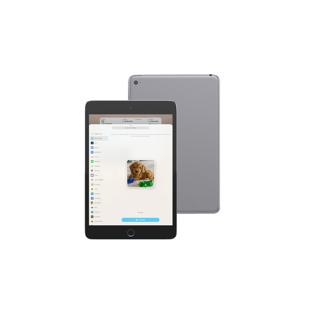 Apple iPad Mini 4 7.9-inch WiFi Tablet (32GB/64GB/128GB) - A8 Chip, Retina Display, Touch ID - Perfect for Travel, Reading & Portable Entertainment