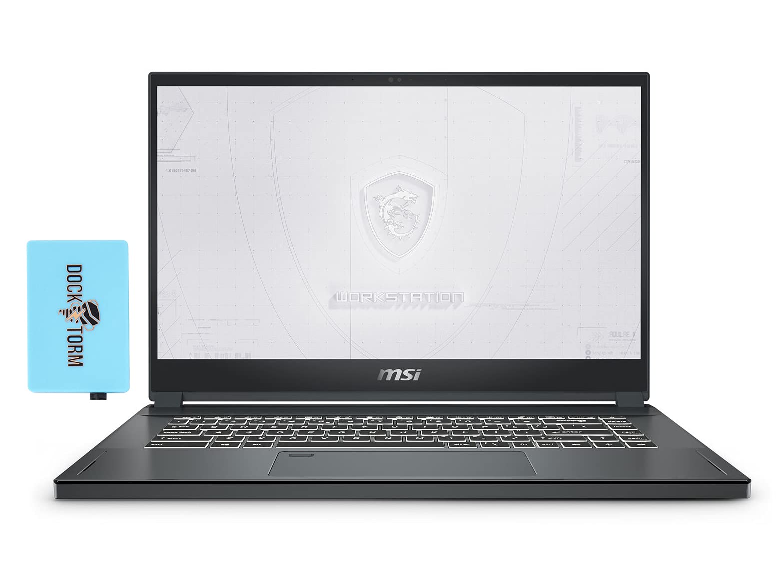 MSI WS66 11UKT High-Performance Laptop - Intel i9-11900H 8-Core, 64GB RAM, 16TB PCIe SSD, NVIDIA Quadro RTX A3000, 15.6