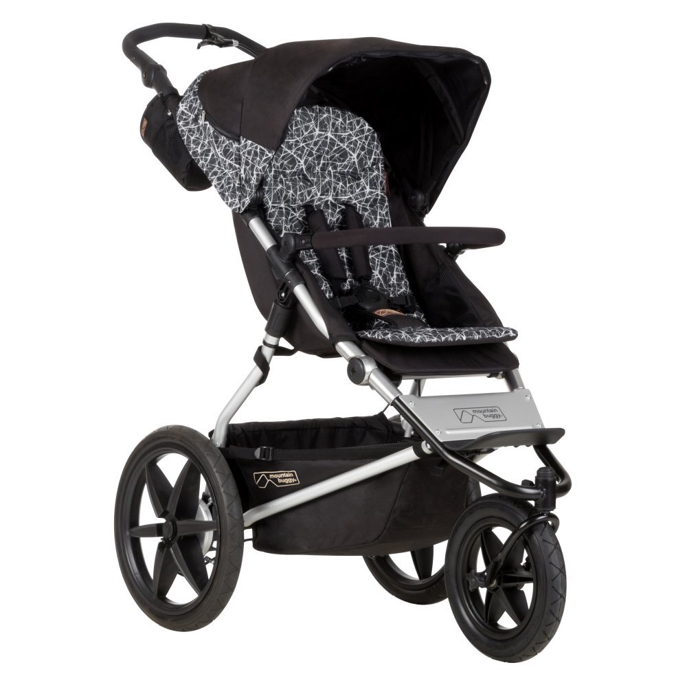 Mountain Buggy Terrain Premium All-Terrain Jogging Stroller for Running & Hiking - Lightweight, Durable Graphite Frame - Perfect for Outdoor Adventures & Active Parents