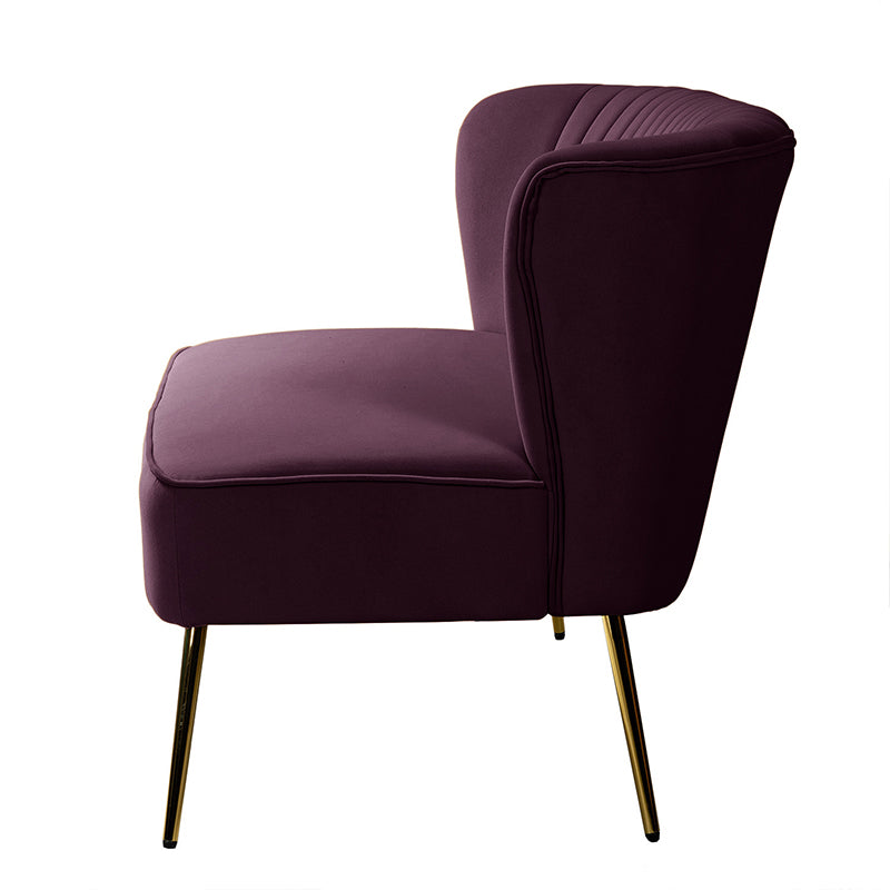 Bariana Velvet Loveseat - Soft & Luxurious Small Couch for Living Room, Bedroom, or Office - Perfect for Cozy Seating & Home Decor