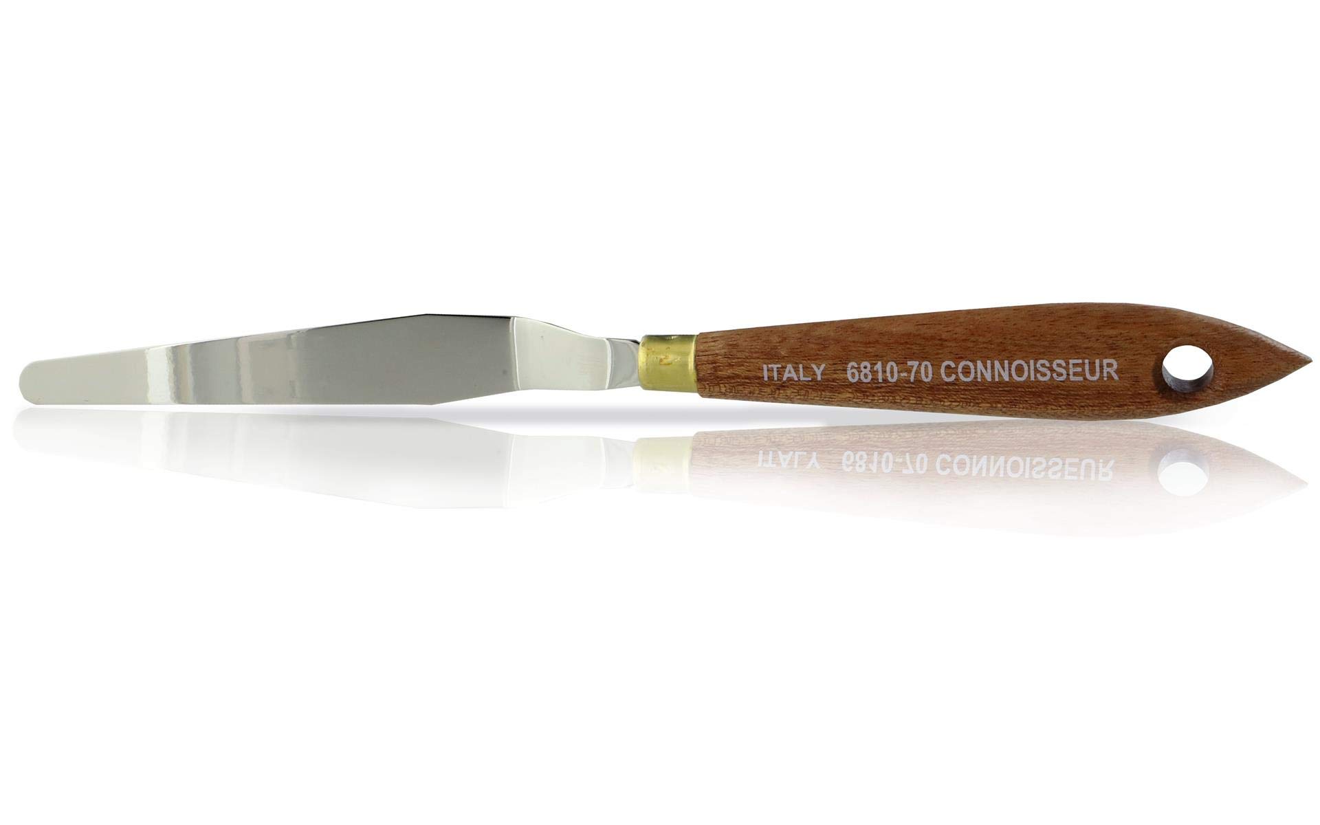 Premium Italian Painting Knife #70 - Professional Palette Knife for Oil & Acrylic Artists - Perfect for Canvas Texture, Impasto & Mixing Paints (Ideal for Studio & Outdoor Painting)