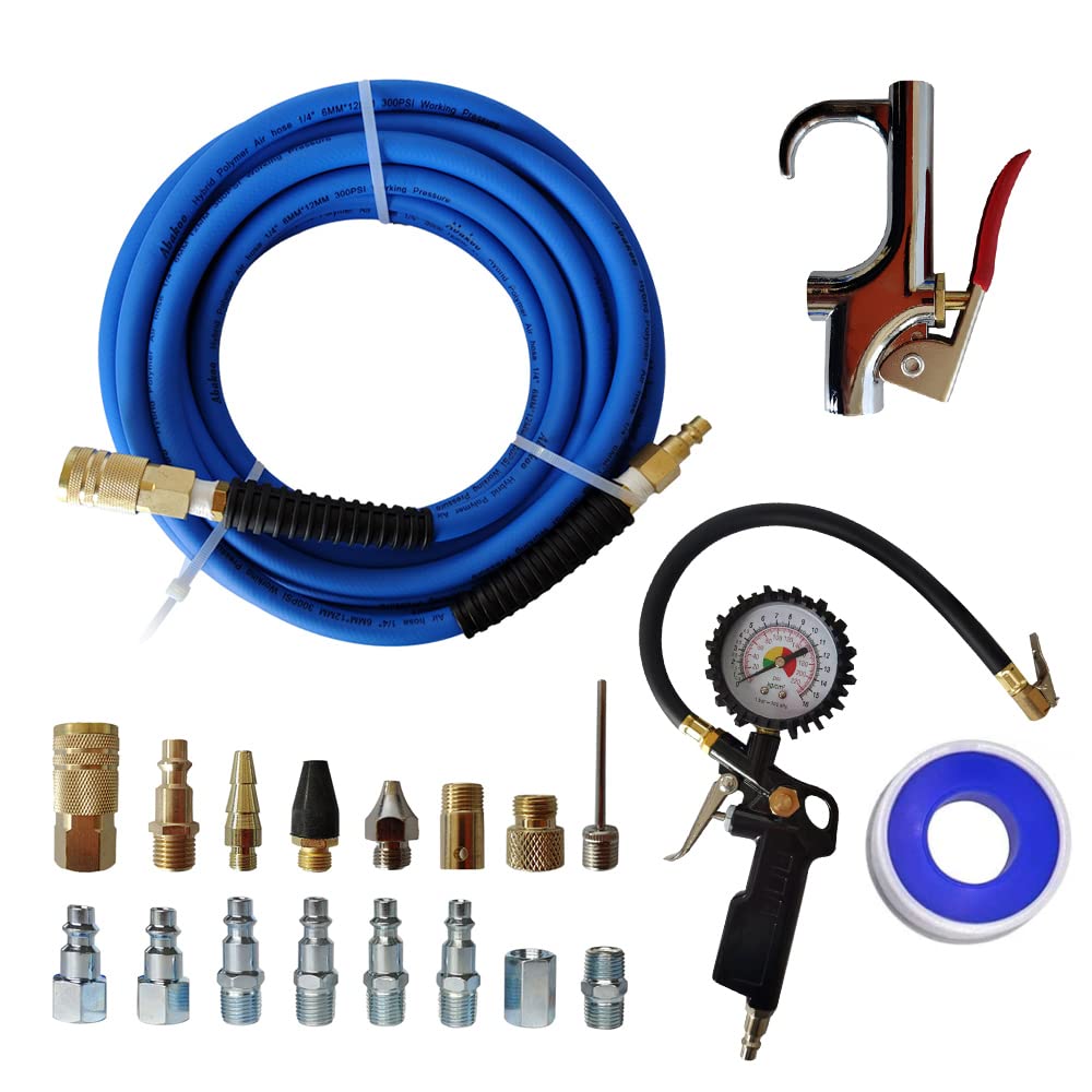 Abakoo 20-Piece Air Compressor Accessory Kit with 1/4
