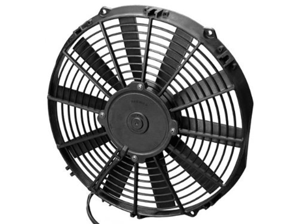 Spal 30100375 12-Inch Straight Blade Puller Fan - High Performance Cooling Fan for Automotive, Radiator, and Industrial Applications
