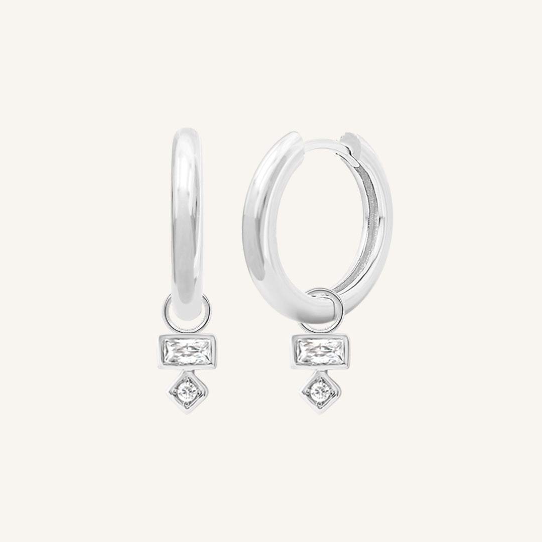 Resilience Plain Hoops - Classic Minimalist Earrings for Women | Everyday Wear, Office & Special Occasions