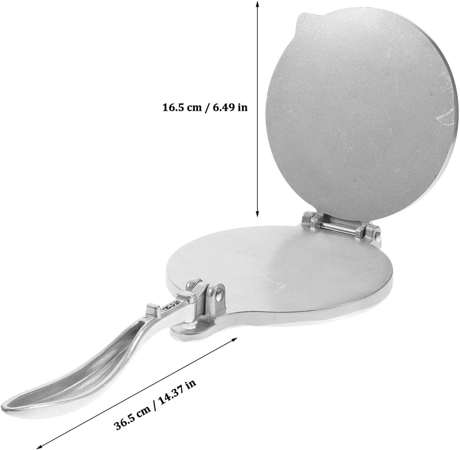 6 Inch Aluminum Tortilla Press - Flatbread Maker for Tortillas, Quesadillas, Pizzas, Roti, Chapati & Empanadas | Heavy Duty Dough Press for Mexican, Indian & Italian Cuisine | Perfect for Home Cooking & Restaurant Use