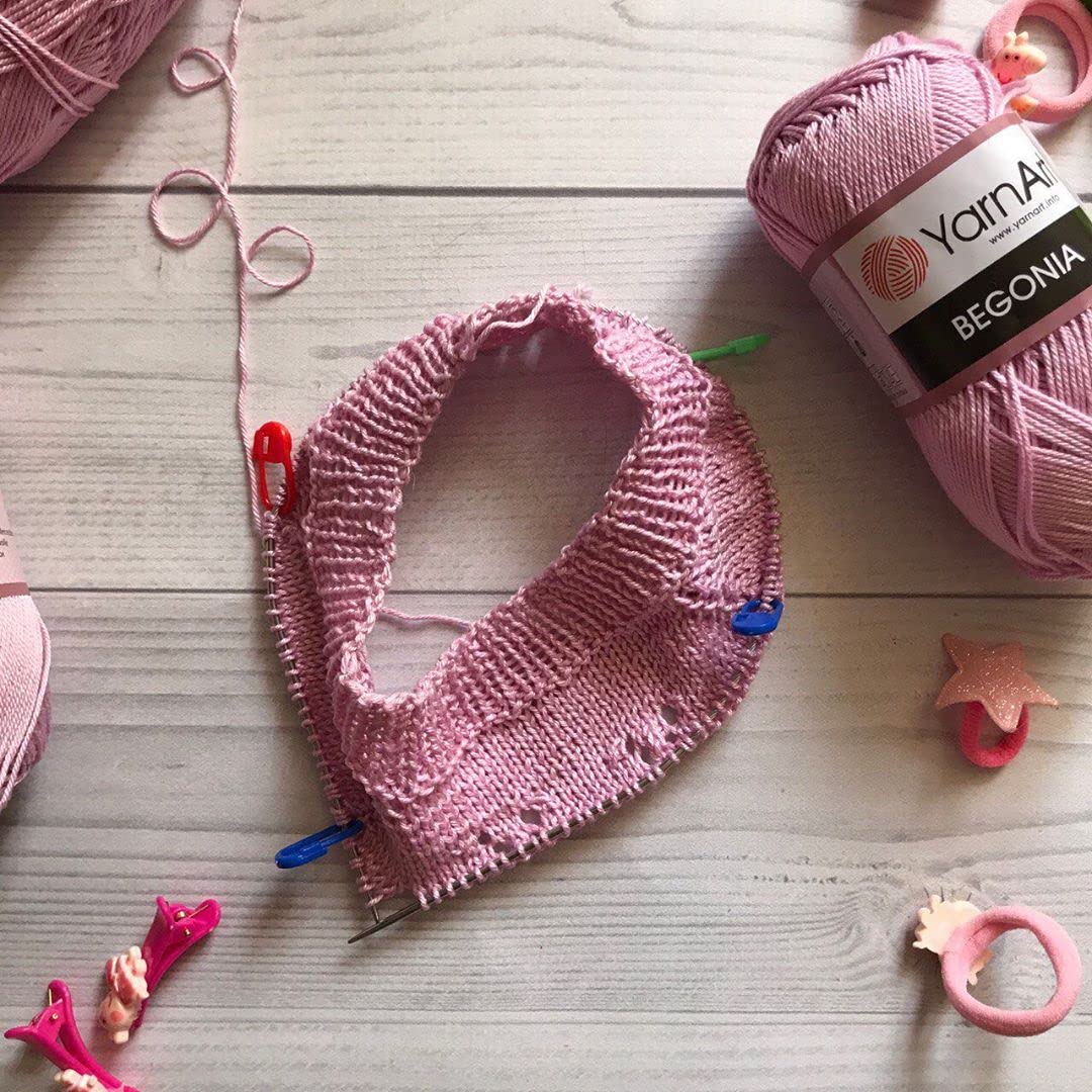 Premium Soft 100% Cotton Yarn for Knitting & Crochet - Yarn Art Begonia Yarn (1.76oz/50g, 185yds/169m) | Pastel & Shiny Colors | Ideal for Baby Blankets, Amigurumi, Scarves & DIY Crafts