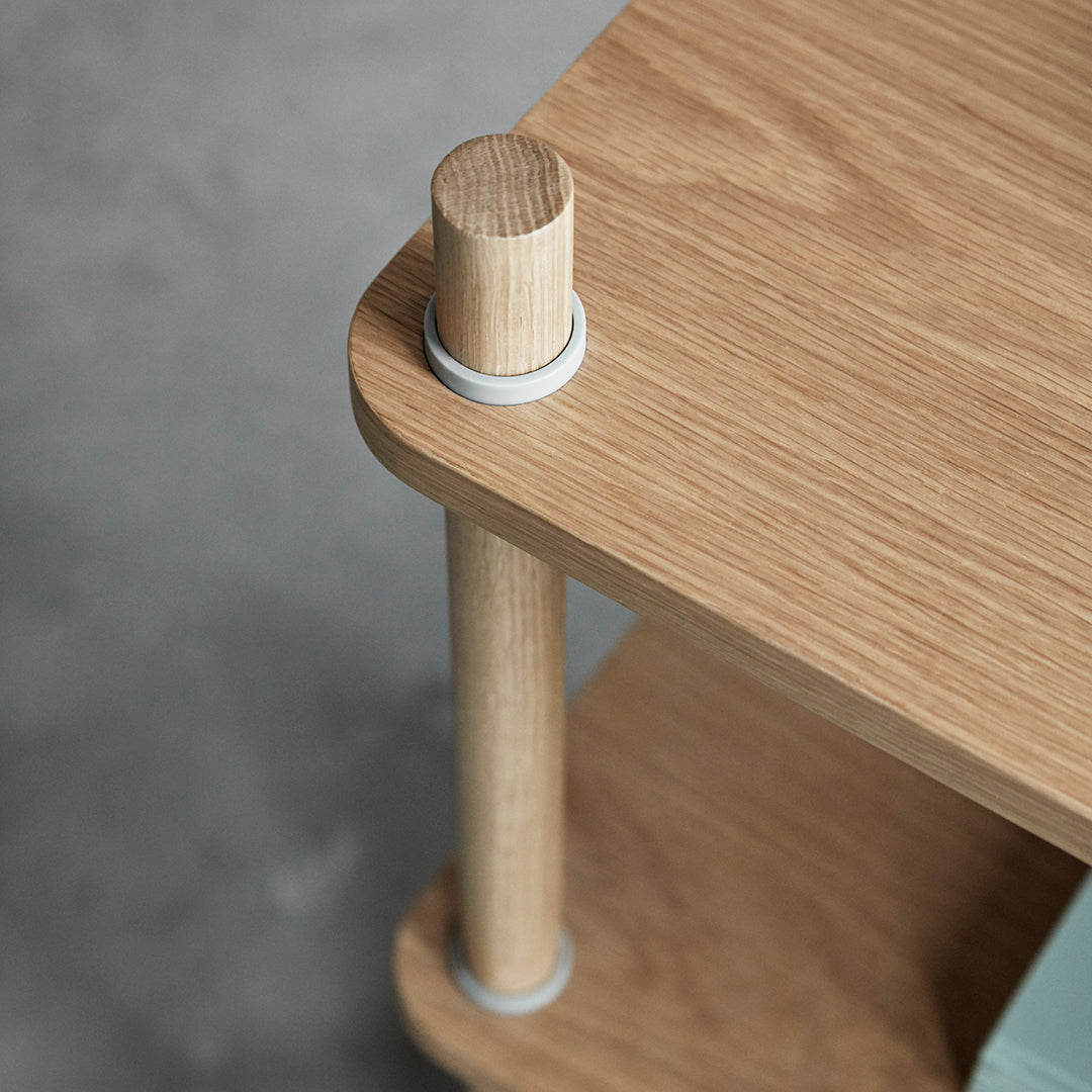 Rudolph Schelling Webermann Jam Bookcase by Normann Copenhagen - Modern Scandinavian Book Storage for Living Room, Office & Study