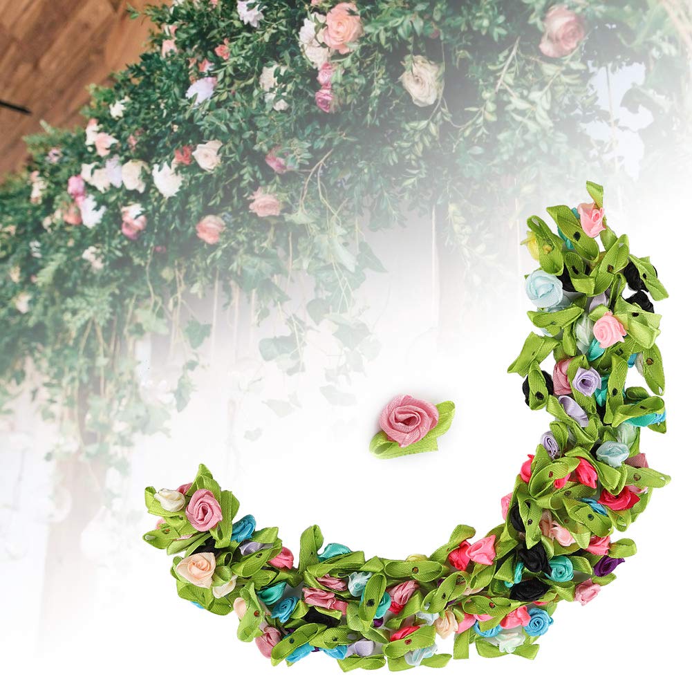 Jazar Artificial Rose Flowers - 100 Pack Flannel Simulation Roses for DIY Garland, Wedding, Party & Home Decoration | Perfect for Centerpieces, Bridal Bouquets, and Event Decor