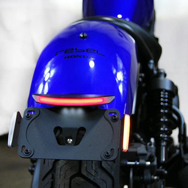 Honda Rebel 500 Fender Eliminator Kit for 2017-2023 Models - Rear Fender Delete, License Plate Relocator - Perfect for Motorcycle Customization & Clean Look Upgrades