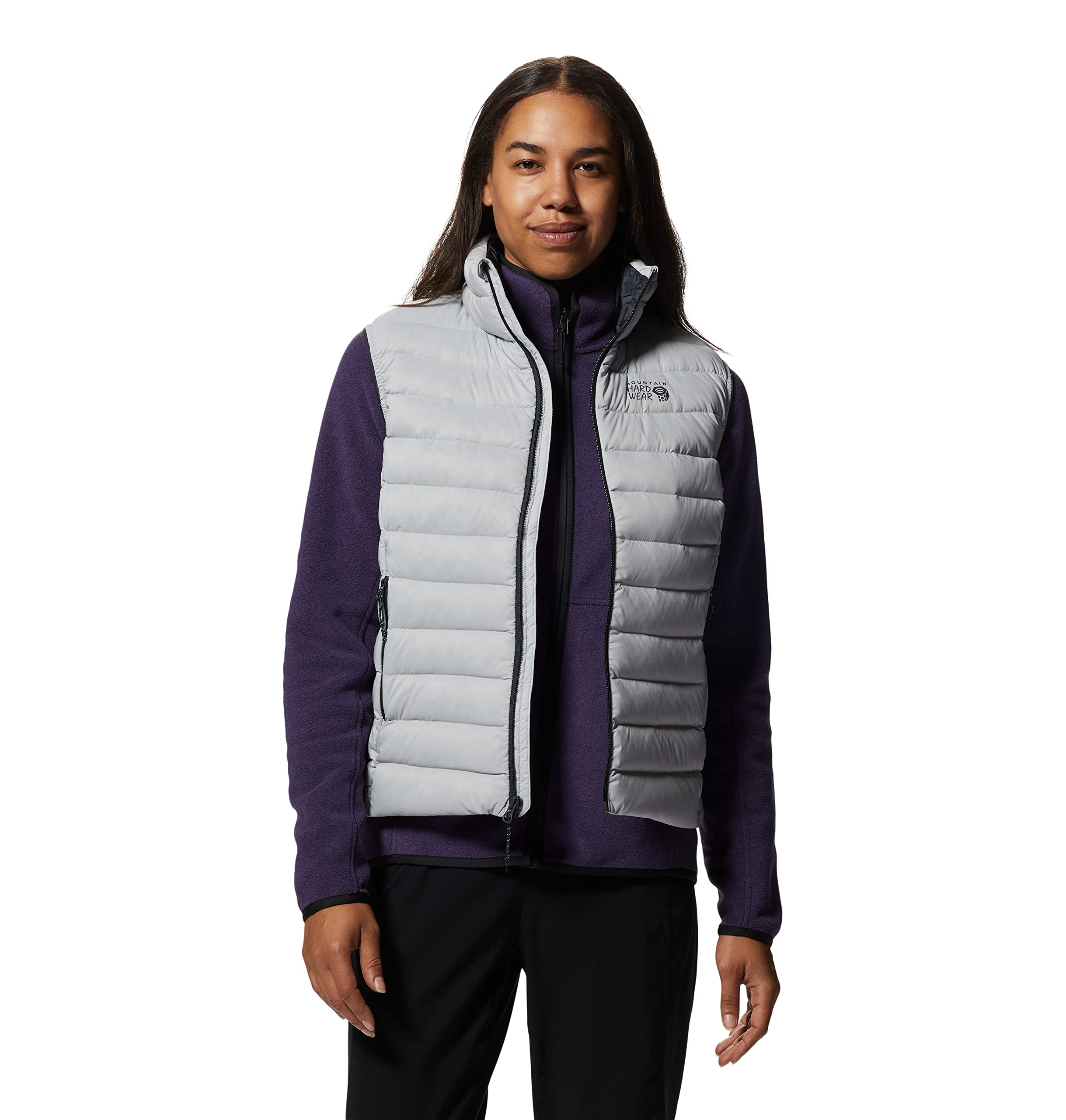 Mountain Hardwear Women's Deloro Down Vest - Lightweight Insulated Puffer Vest for Hiking, Camping & Outdoor Activities | Warm Winter Layering Piece
