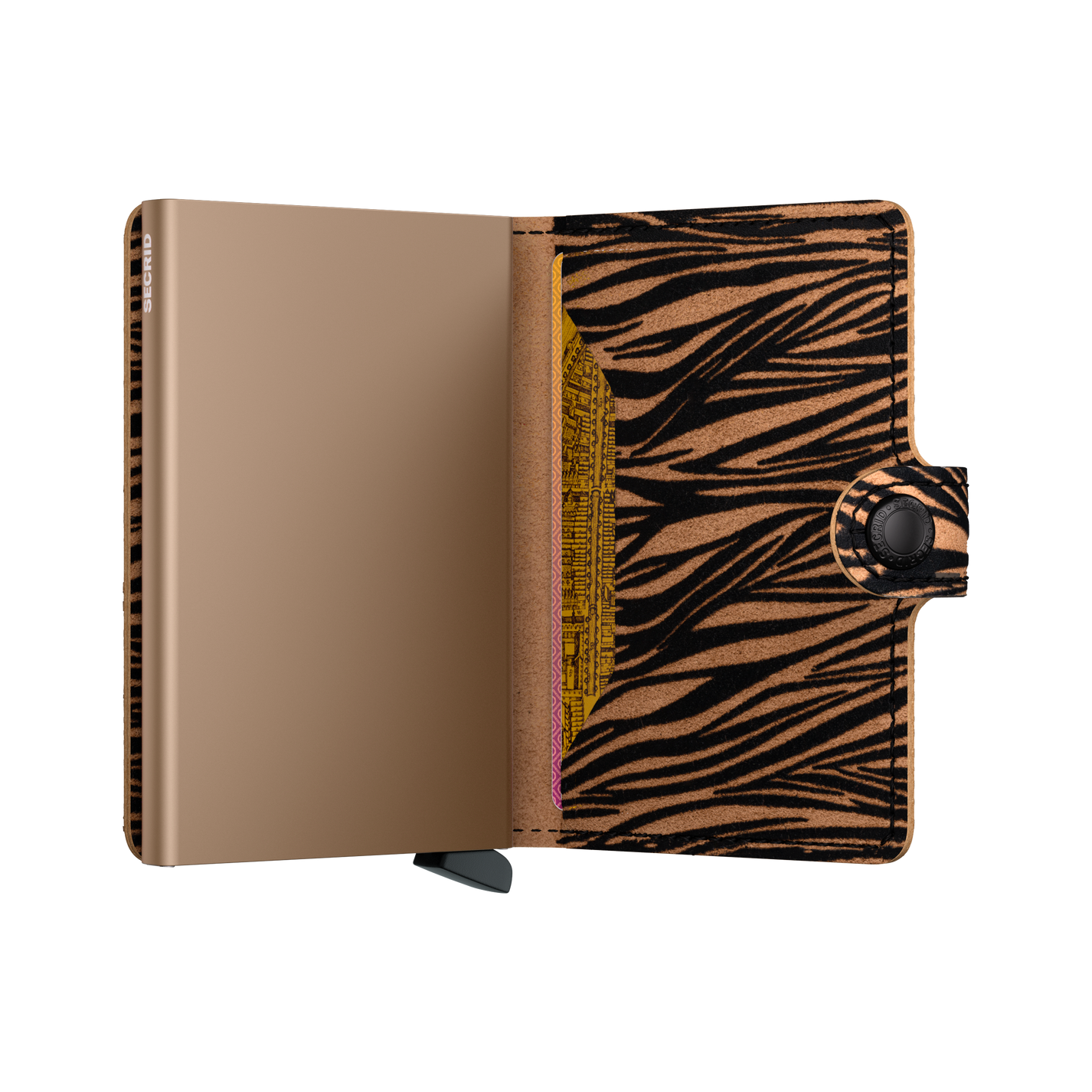 SECRID Mini Wallet - Slim RFID Blocking Zebra Print Card Holder for Men & Women | Perfect for Travel, Business & Everyday Use