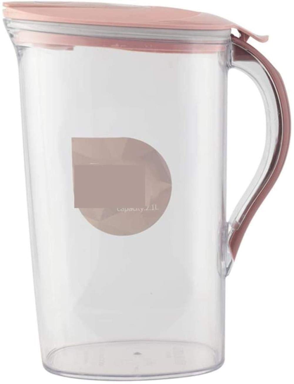 Premium Glass Water Pitcher with Lid - 1.5L/2.1L Large Capacity Pitcher for Hot & Cold Drinks - Iced Tea, Lemonade, Juice, Infused Water - BPA-Free Plastic Cover - Perfect for Parties, Picnics & Home Use