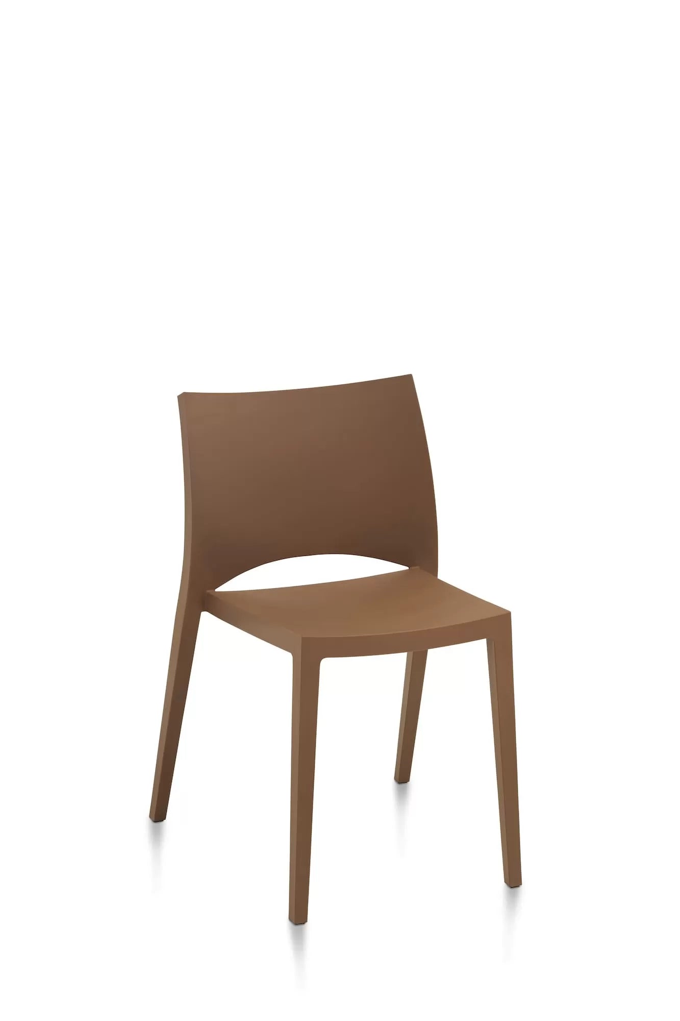 Aqua Stackable Chair - Lightweight, Durable Plastic Stacking Chairs for Indoor & Outdoor Use - Perfect for Parties, Events, and Small Spaces
