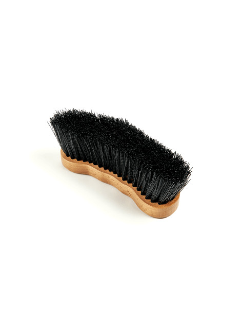 Premium Wooden Dandy Brush for Horses - Natural Bristle Grooming Tool for Show & Stable Care | Perfect for Detangling, Shining & Massaging Coat