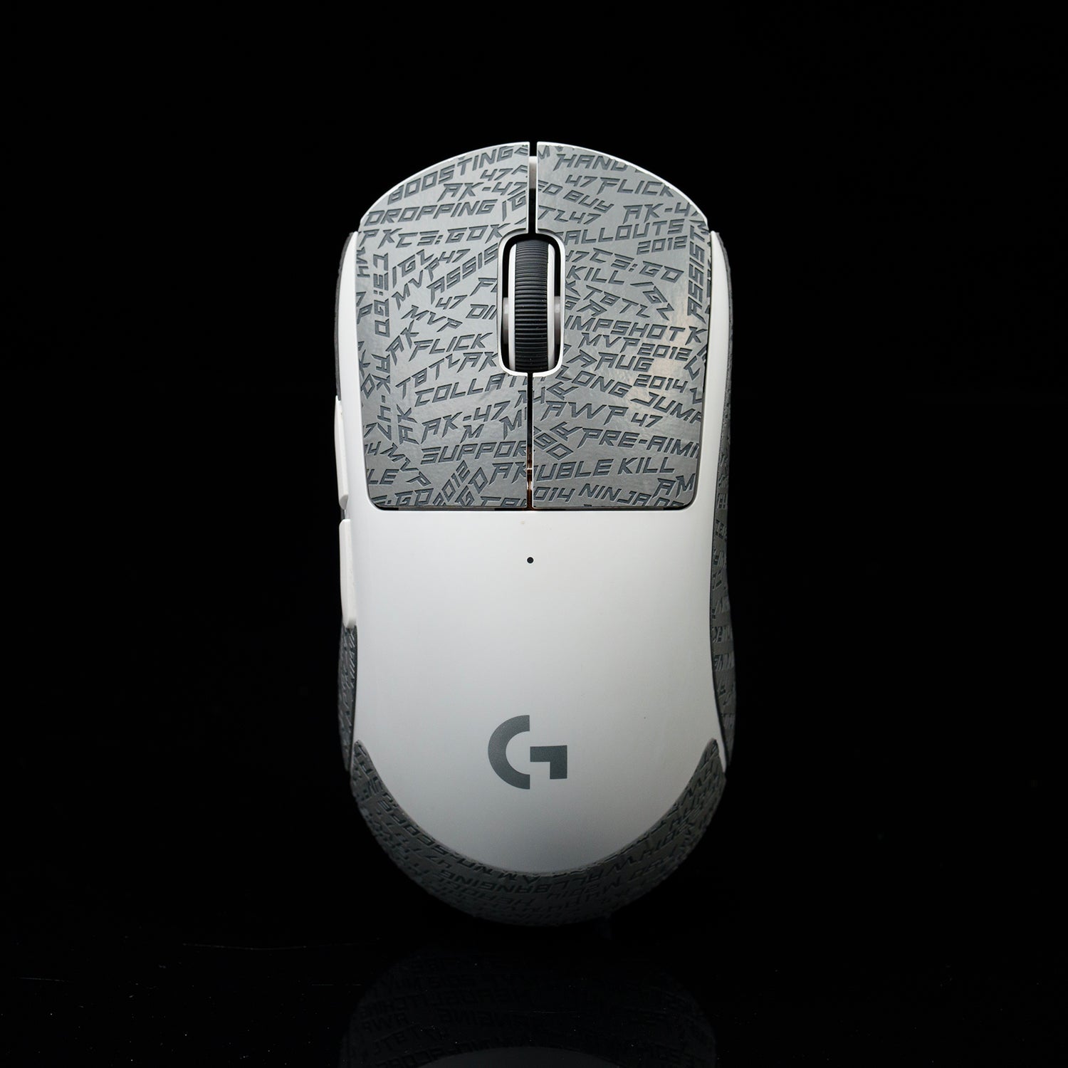 BT.L Mouse Grip V4 for Logitech G Pro X Superlight & Superlight 2 - Non-Slip Gaming Grip Tape (Grey) | Enhanced Control for FPS, MOBA & Esports Gaming