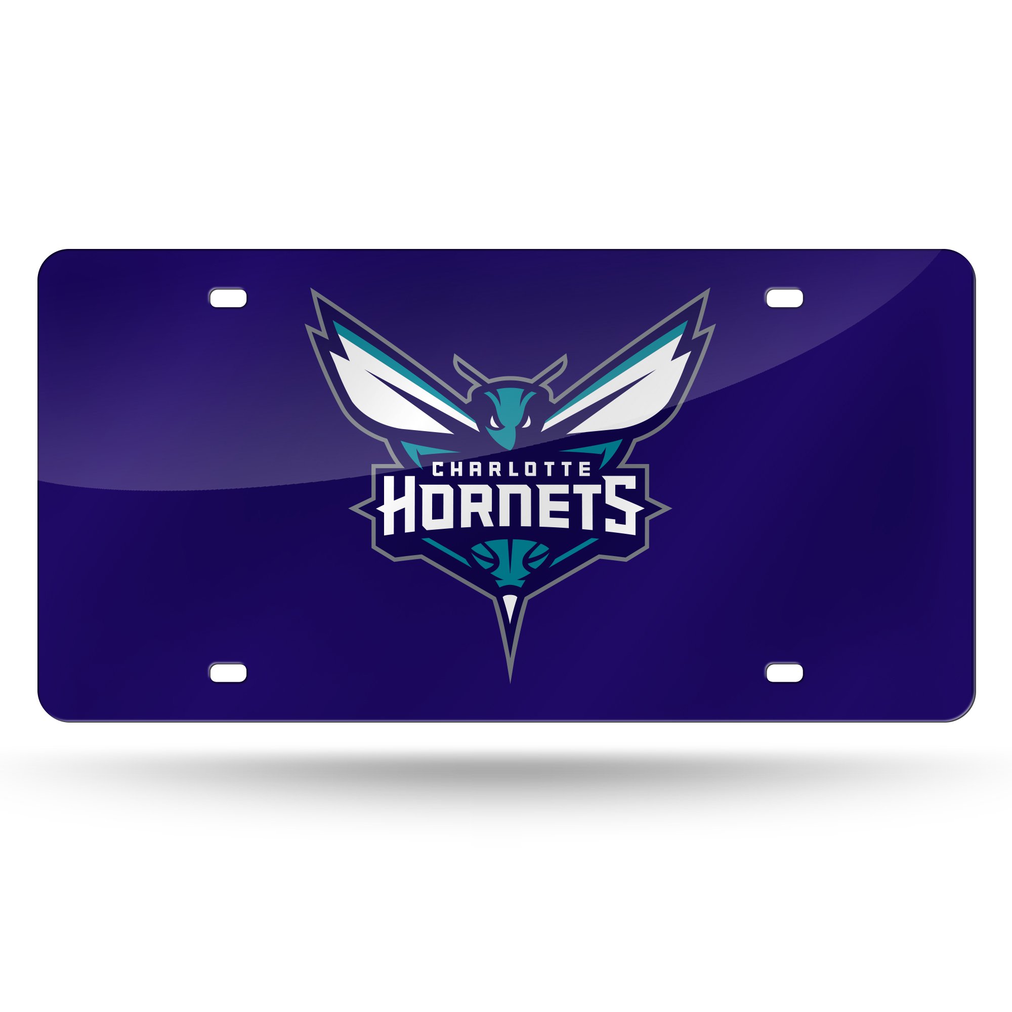 Official NBA Laser Inlaid Metal License Plate Tag - Premium Car Accessories for Basketball Fans | Perfect for Vehicles, Garages & Man Caves Decor