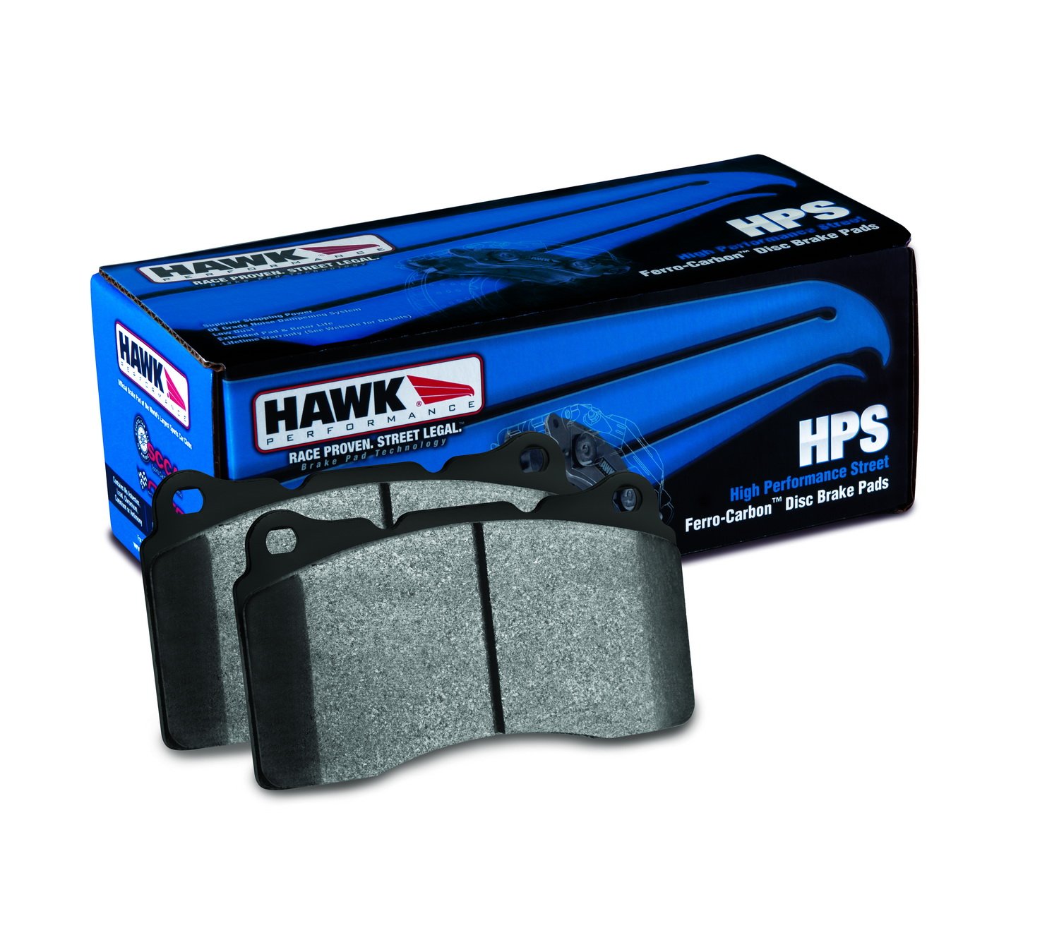 HB647F.692 HPS Performance Ceramic Brake Pads - High Performance Brake Pads for Cars, Trucks & SUVs | Durable & Quiet Braking | Perfect for Daily Commute & Performance Driving
