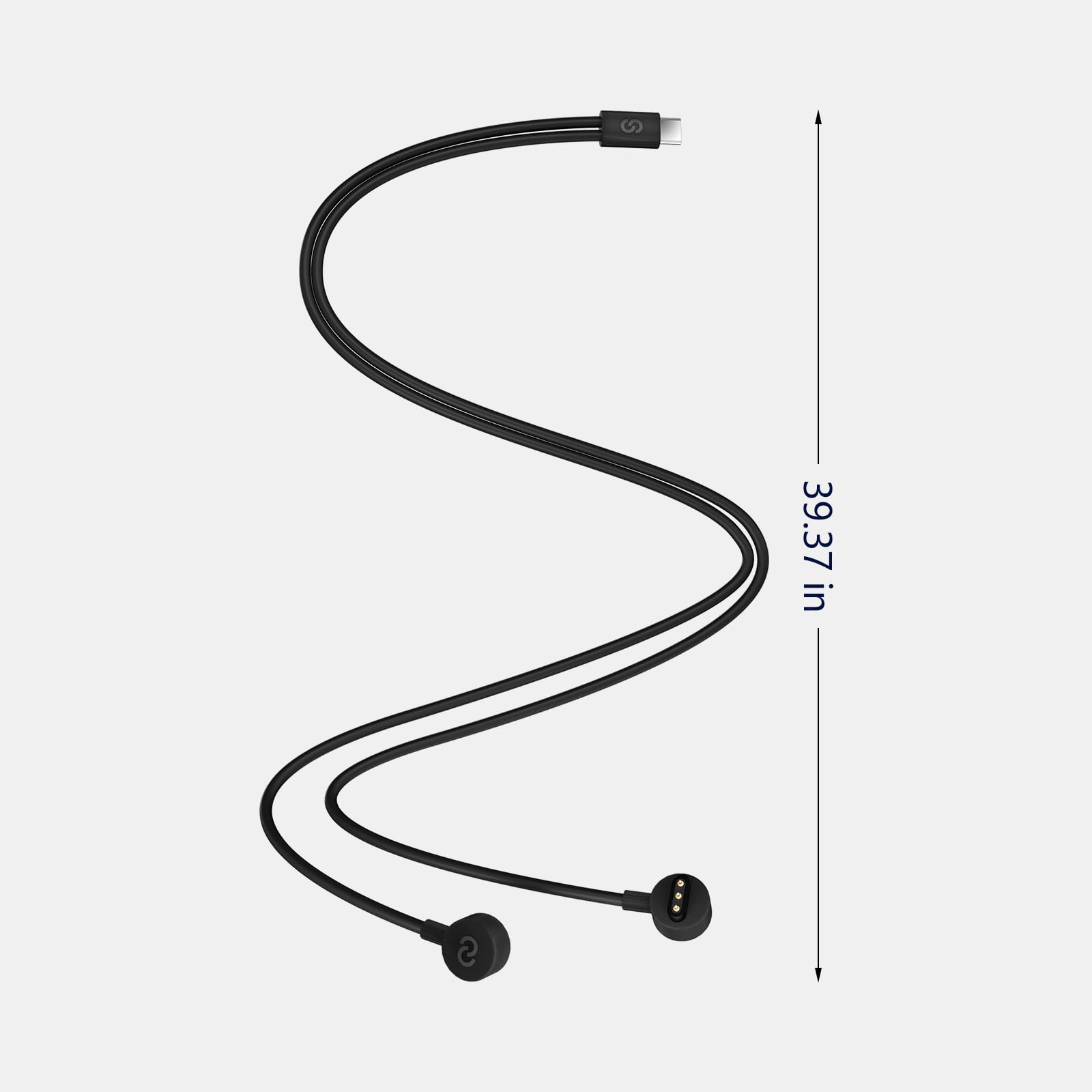 2-in-1 Charging Cable for Meta Quest Pro Controllers | Durable & Safe Dual USB-C Cable | Fast Simultaneous Charging | Compatible with Quest Pro Accessories & Protective Cases | Perfect for VR Gaming & Travel Charging