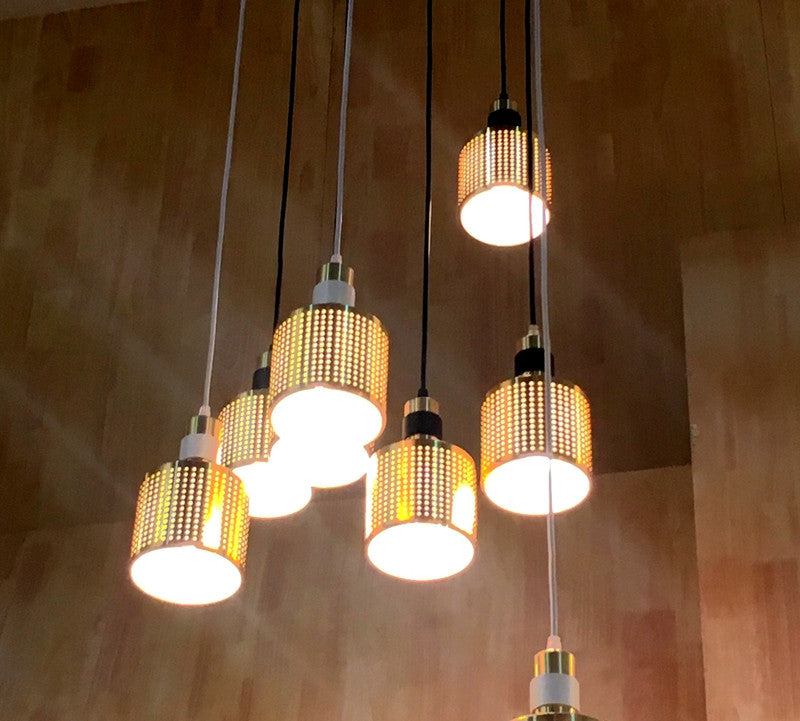 Modern Maxim Pendant Light - Adjustable Hanging Lamp for Kitchen Island, Dining Room & Bedroom - Sleek Industrial Design with Dimmable LED Bulb - Perfect for Home Decor & Interior Lighting