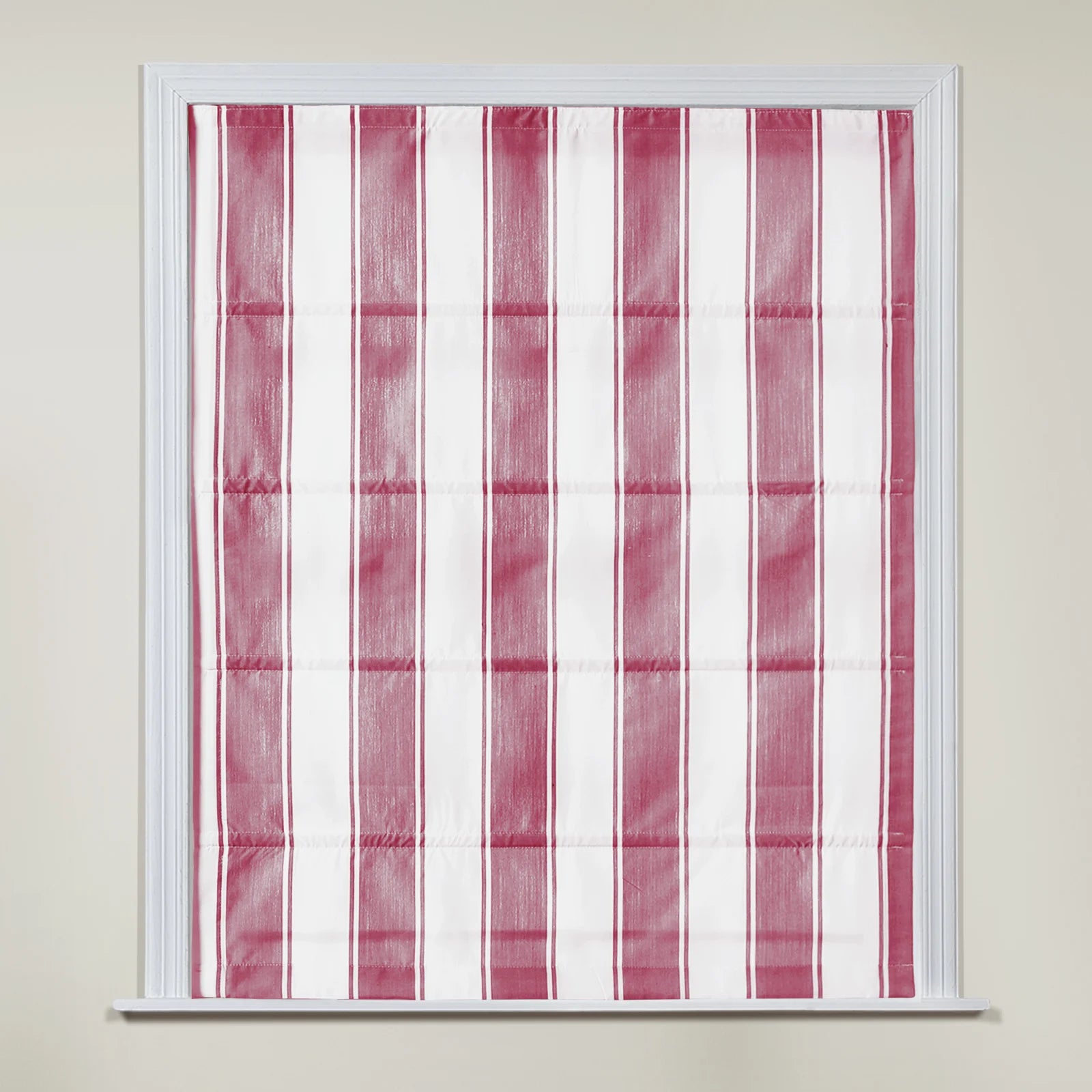 Celia Patterned Cordless Roman Shade Window Treatment - Blackout Fabric for Bedroom & Living Room Privacy & Light Control
