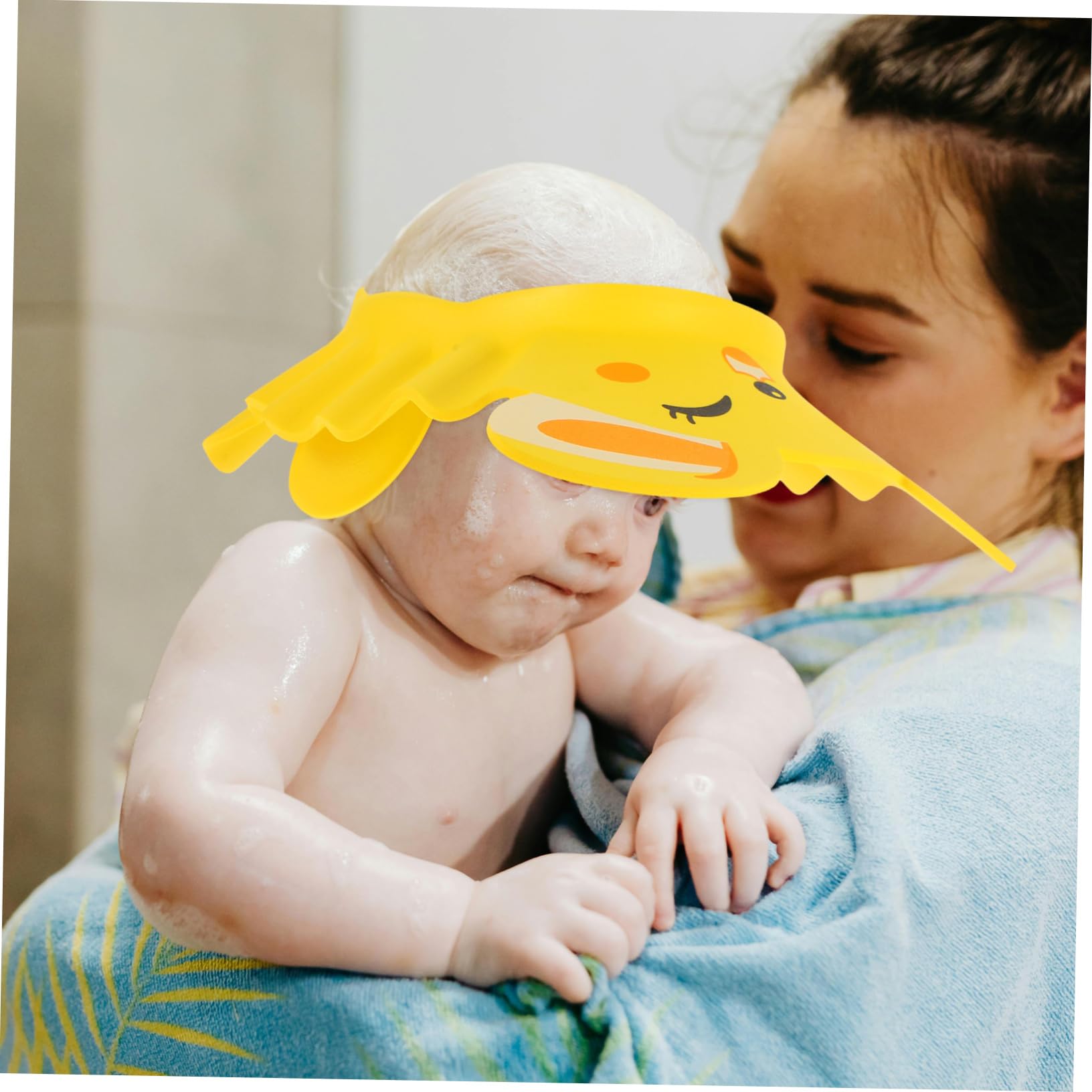 iBasenice 10 Pack Disposable Shampoo Shower Caps - Waterproof Bath Hair Washing Hats for Adults & Babies - Perfect for Salon, Spa, Travel, and Home Hair Care