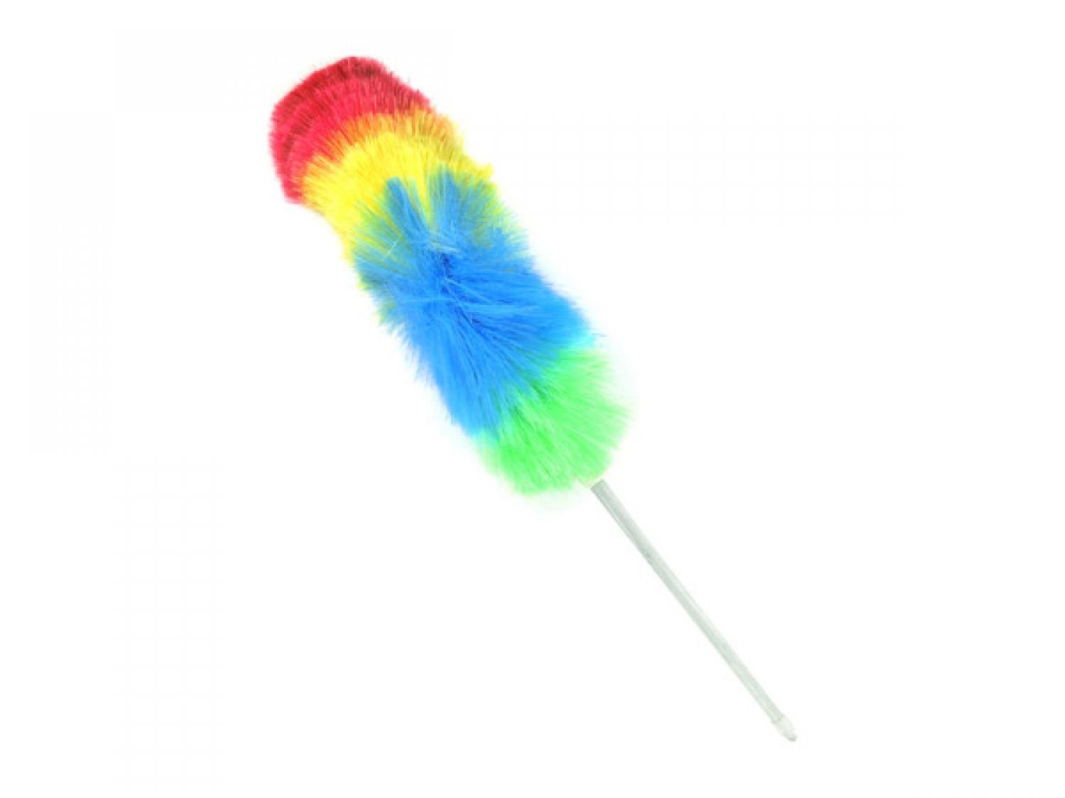 96 Pack Telescopic Colorful Dusters - Extendable Feather Dusting Set for Home Cleaning, Office, Car Detailing & Hard-to-Reach Areas - Bulk Household Cleaning Supplies