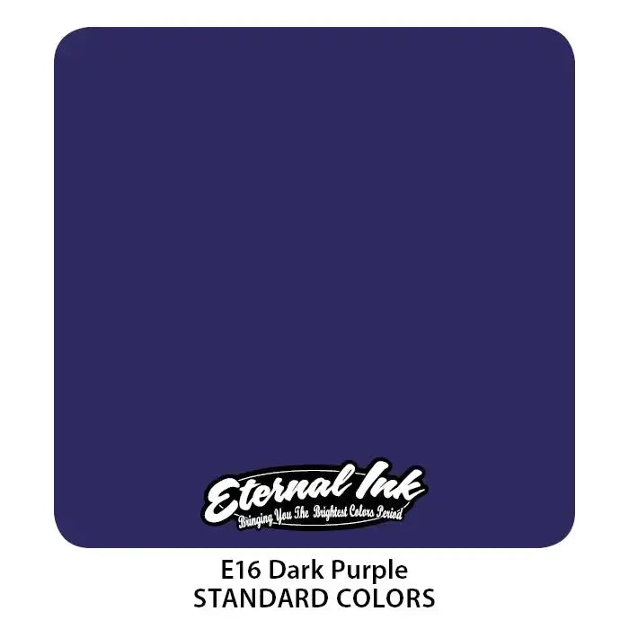 Dark Purple Eternal Ink - Premium Long-Lasting Tattoo Ink for Professional Artists & Tattoo Enthusiasts | Ideal for Tattooing, Body Art & Permanent Makeup