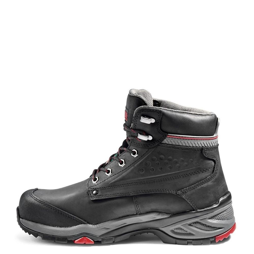 Kodiak Crusade Men's 6-Inch Composite Toe Work Boots - Waterproof Steel Toe Safety Shoes for Construction & Industrial Work - KD305002BLK Black - Perfect for Warehouse, Factory & Outdoor Jobs