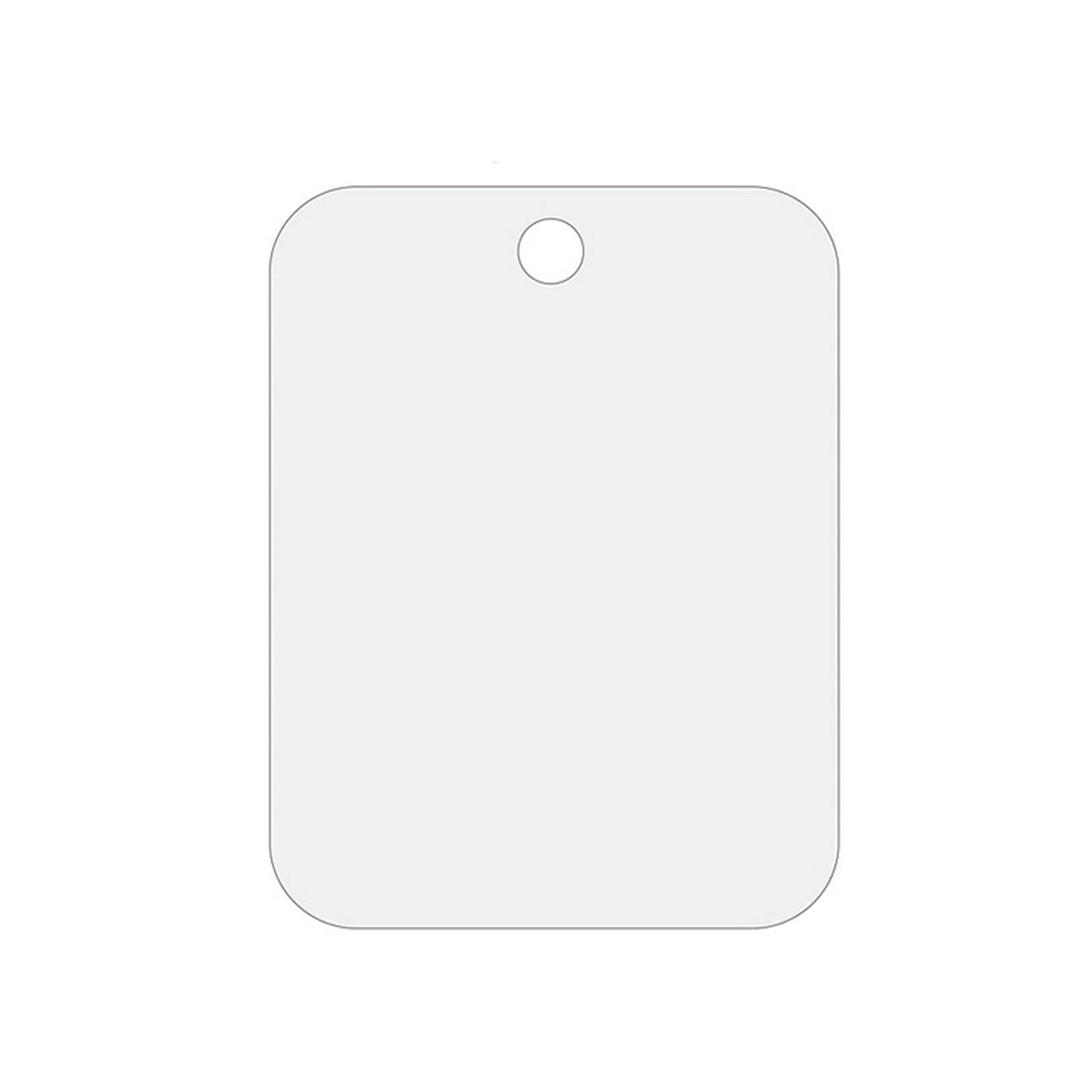 Khakho Anti-Fog Shower Mirror - Acrylic Bathroom Shaving Mirror with Removable Adhesive Hook for Men, Wall Mounted Makeup Mirror - Perfect for Shaving, Grooming & Skincare in Bathroom