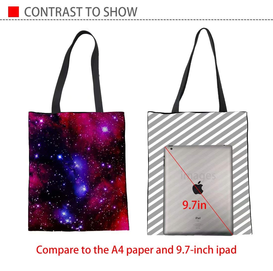 Chaqlin Large Canvas Tote Bags for Women - Reusable Grocery Shopping Bags with Inner Pocket, Fashionable Shoulder Handbag for Work, Beach & Daily Use