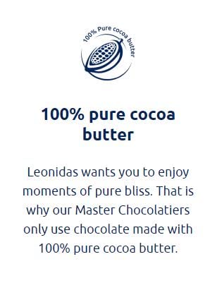 Leonidas Belgian Milk Chocolate Bars - 30% Cocoa, 100g - Premium Gourmet Chocolate for Gifts, Parties & Dessert Lovers
