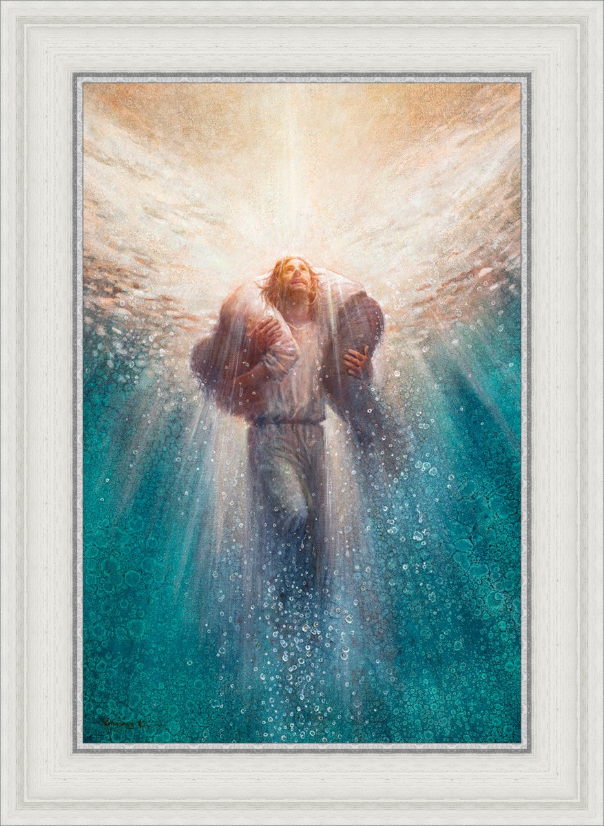 Deep Waters By Yongsung Kim - Premium Wall Art Canvas Print - Ocean Wave Painting for Home & Office Decor - Perfect for Living Room, Bedroom, and Office Spaces