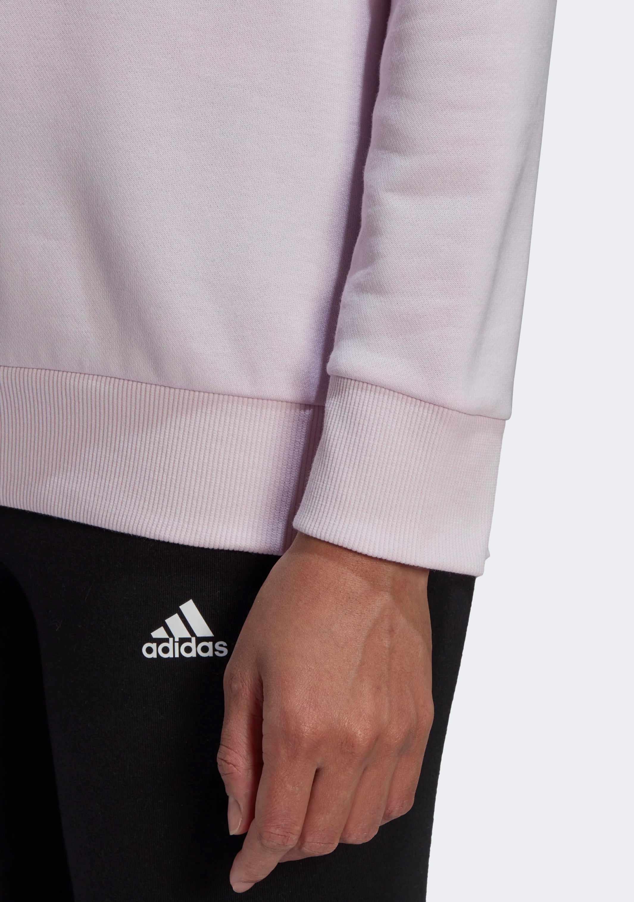 Adidas Women's Essentials Relaxed Fit Logo Hoodie - Soft Fleece Pullover Sweatshirt for Casual Wear, Gym, and Lounge