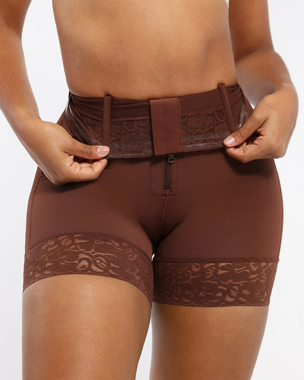 AirSlim® Mid Rise Steel Boned Butt Lifting Shapewear Shorts - Tummy Control & Body Shaper for Women - Perfect for Workout, Dress Wear & Everyday Comfort