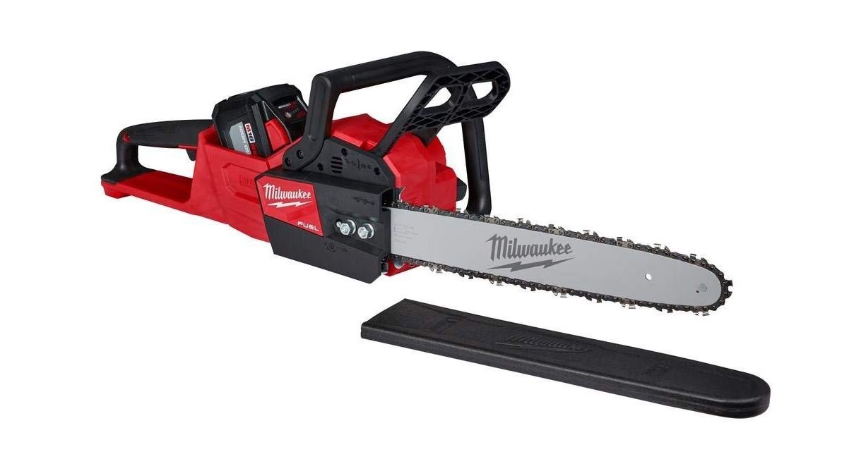Milwaukee 2727-20 M18 FUEL 16-Inch Cordless Chainsaw (Tool Only, No Battery/Charger) - Powerful Brushless Motor for Wood Cutting, Tree Trimming & Landscaping