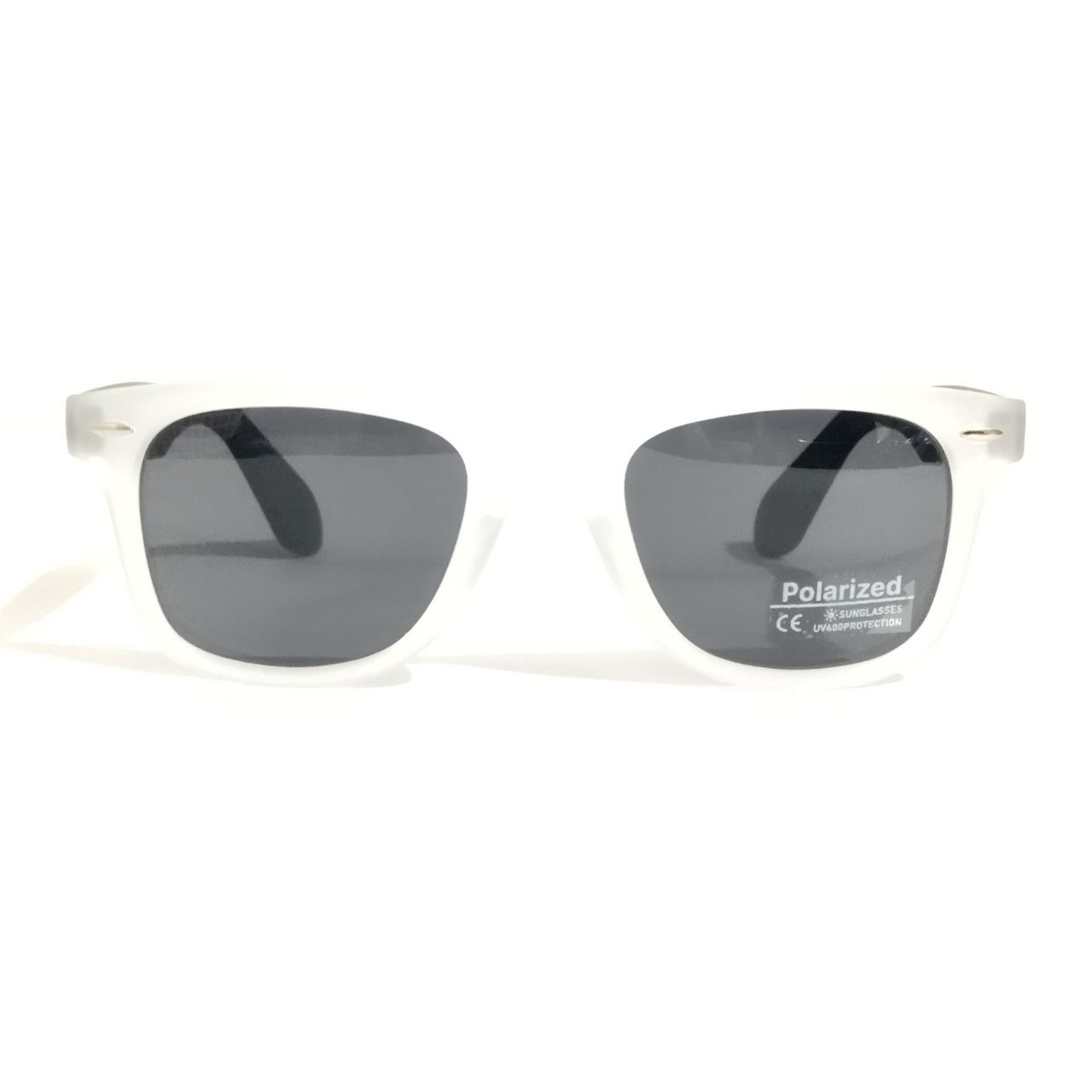 Phoenix Matte White Polarized Sunglasses for Men & Women - UV Protection, Anti-Glare, Lightweight - Perfect for Driving, Running, Outdoor Sports & Beach Vacations
