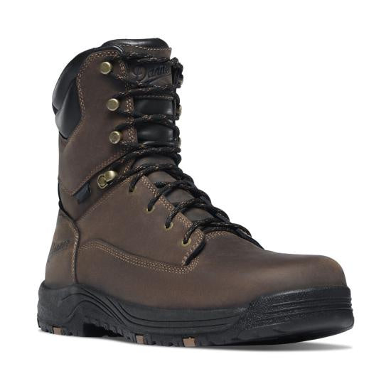Danner 19459 Caliper 8 Aluminum Toe Work Boots - Men's Safety Shoes for Construction & Industrial Work - Waterproof & Slip-Resistant for Outdoor Job Sites