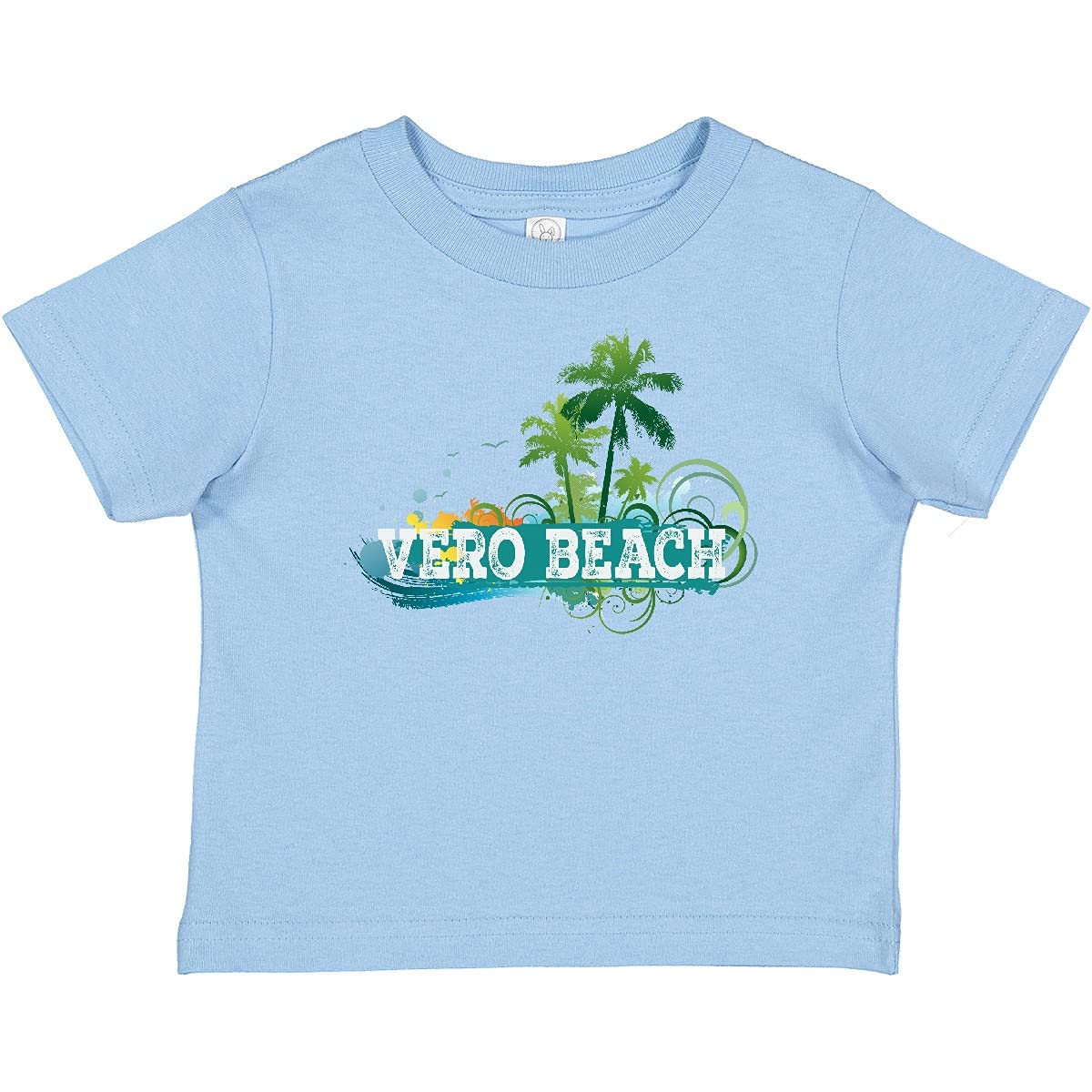 Inktastic Vero Beach Florida Vacation Baby T-Shirt - Cute Florida Travel Outfit for Infants & Toddlers - Perfect for Beach Trips, Family Vacations & Photo Shoots