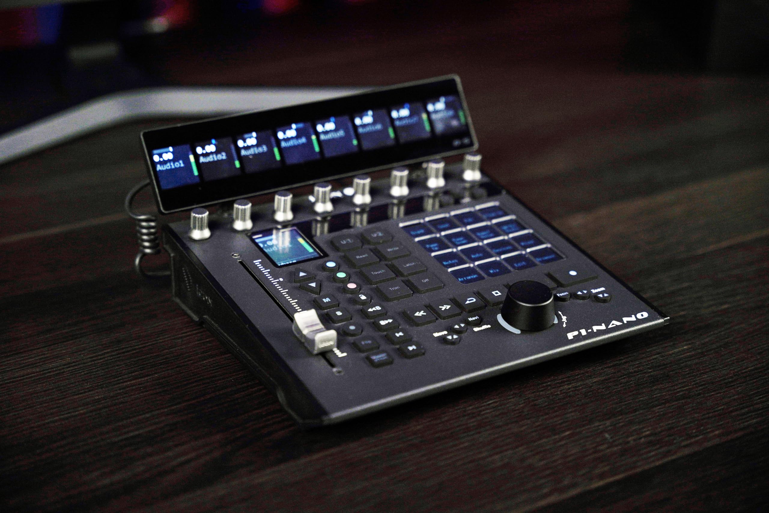 Pro Audio P1-Nano Compact DAW Control Surface with D5 Display - Professional Music Production Studio Bundle for Home & Recording Studios