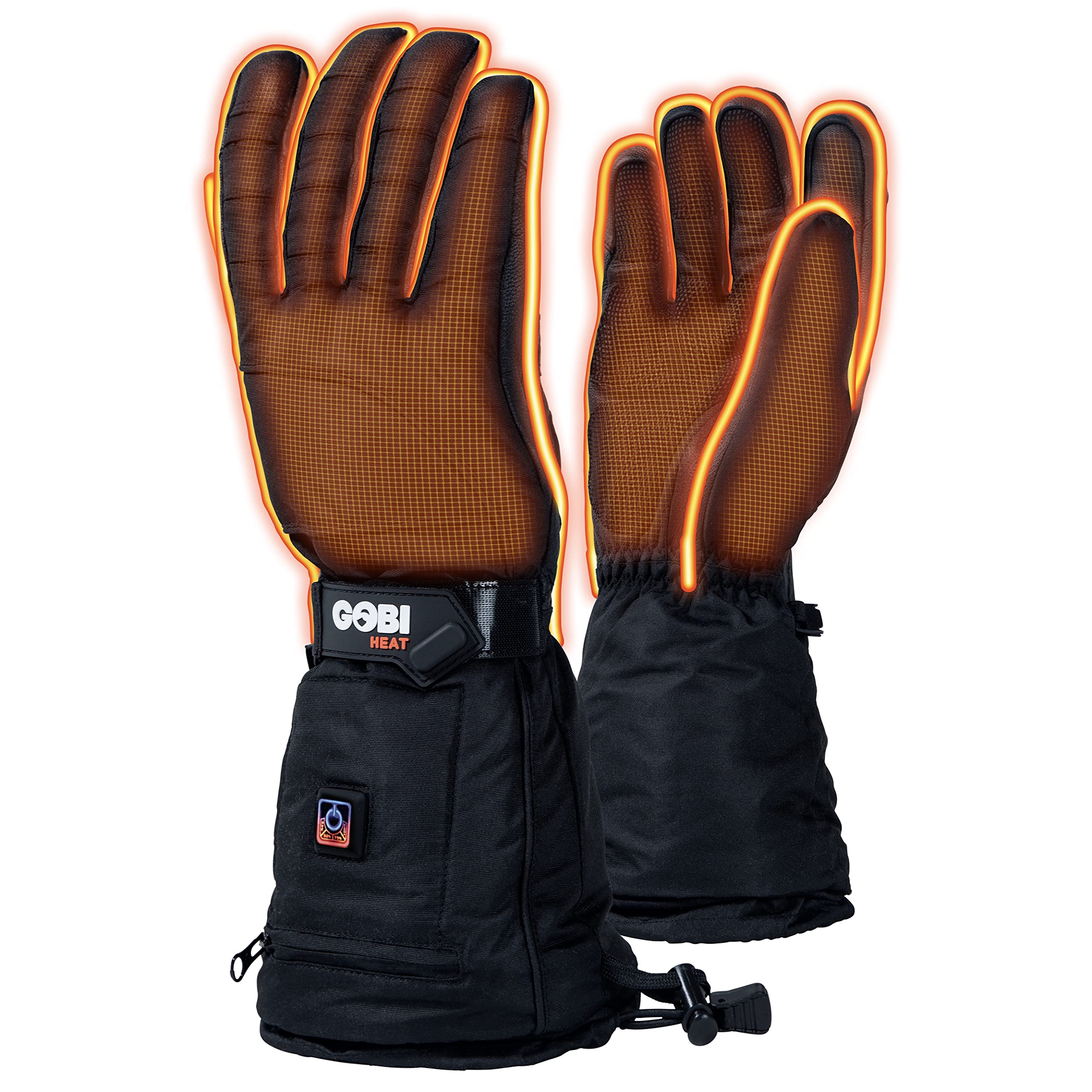 Epic Heated Gloves - 6 Hours of Continuous Warmth | Rechargeable Battery & Charger Included | 3 Adjustable Heat Settings | Perfect for Winter Sports, Skiing, Hiking & Outdoor Activities