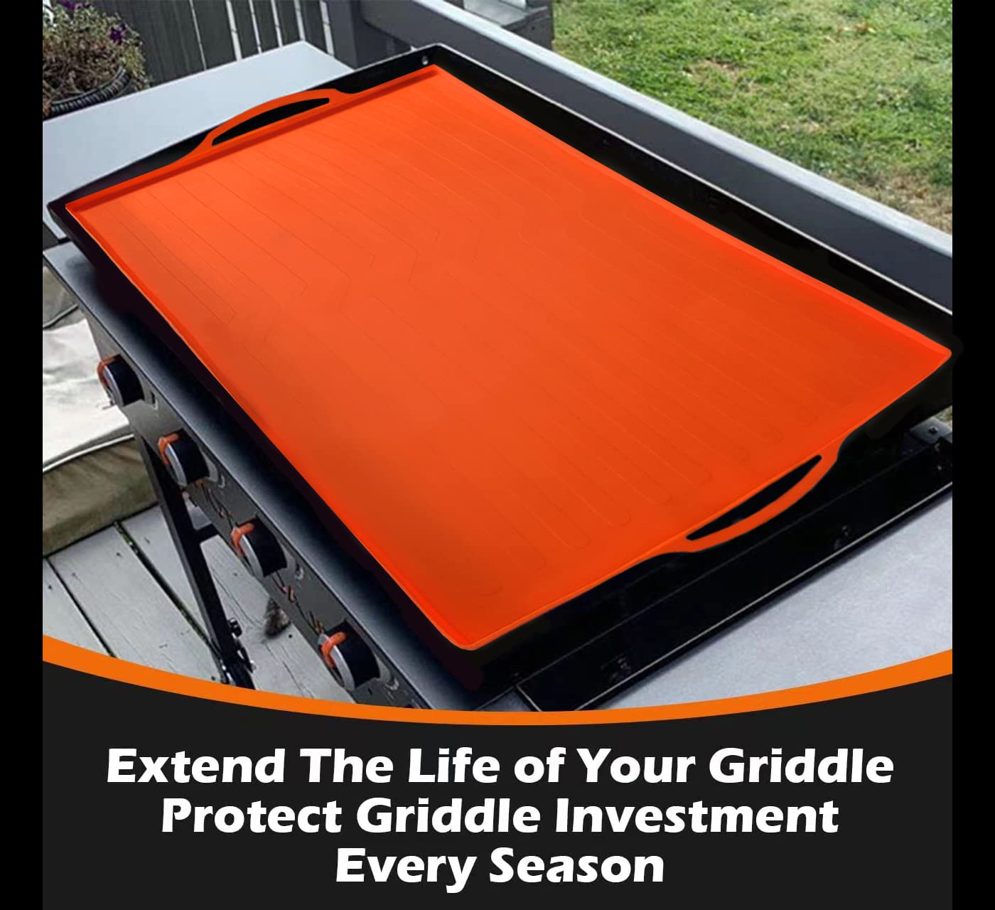 Camp Chef Single Burner Fry Griddle Silicone Protective Mat - 14