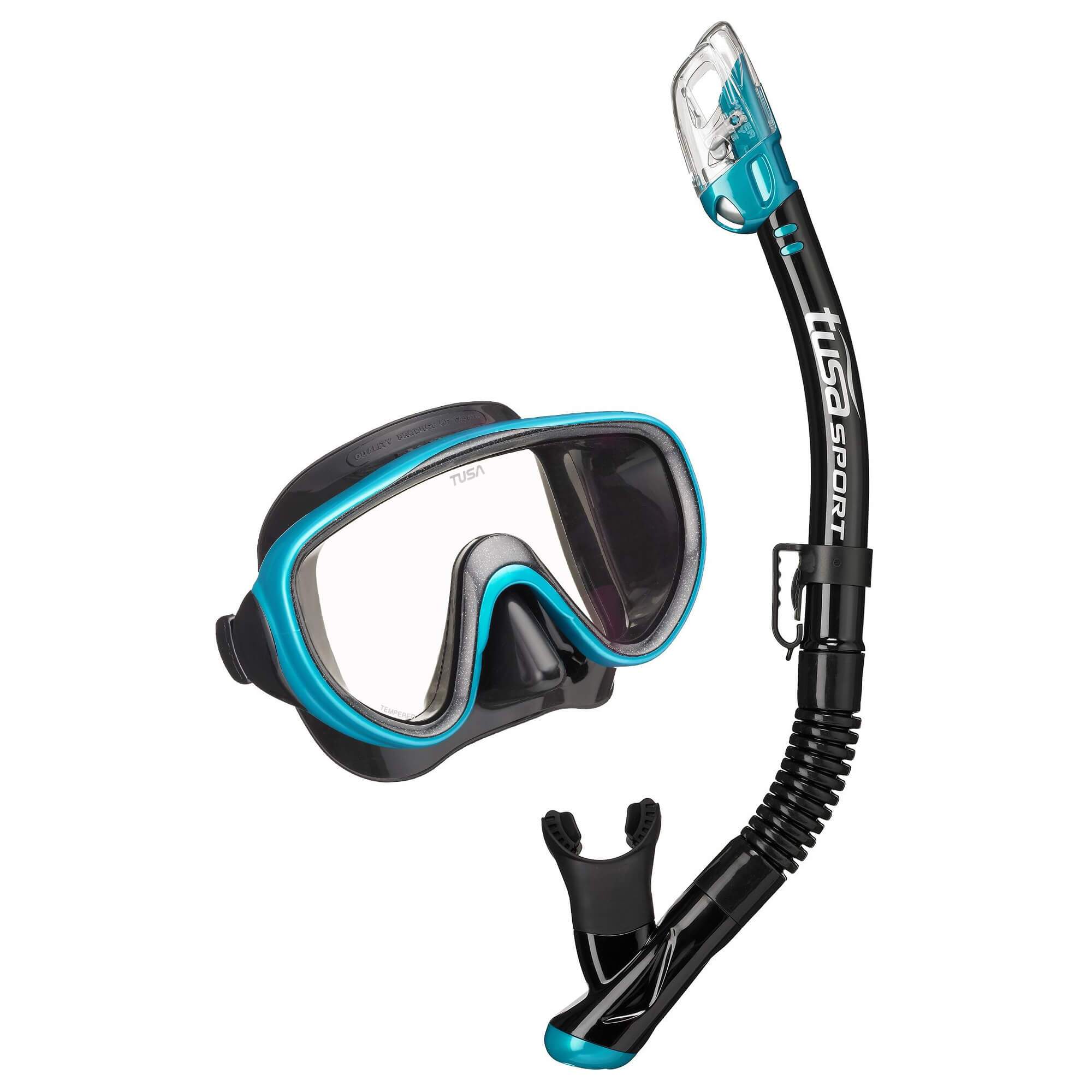 TUSA Serene Mask and Snorkel Set - Premium Anti-Fog Scuba Diving Gear for Adults - Perfect for Ocean, Beach & Pool Snorkeling Adventures