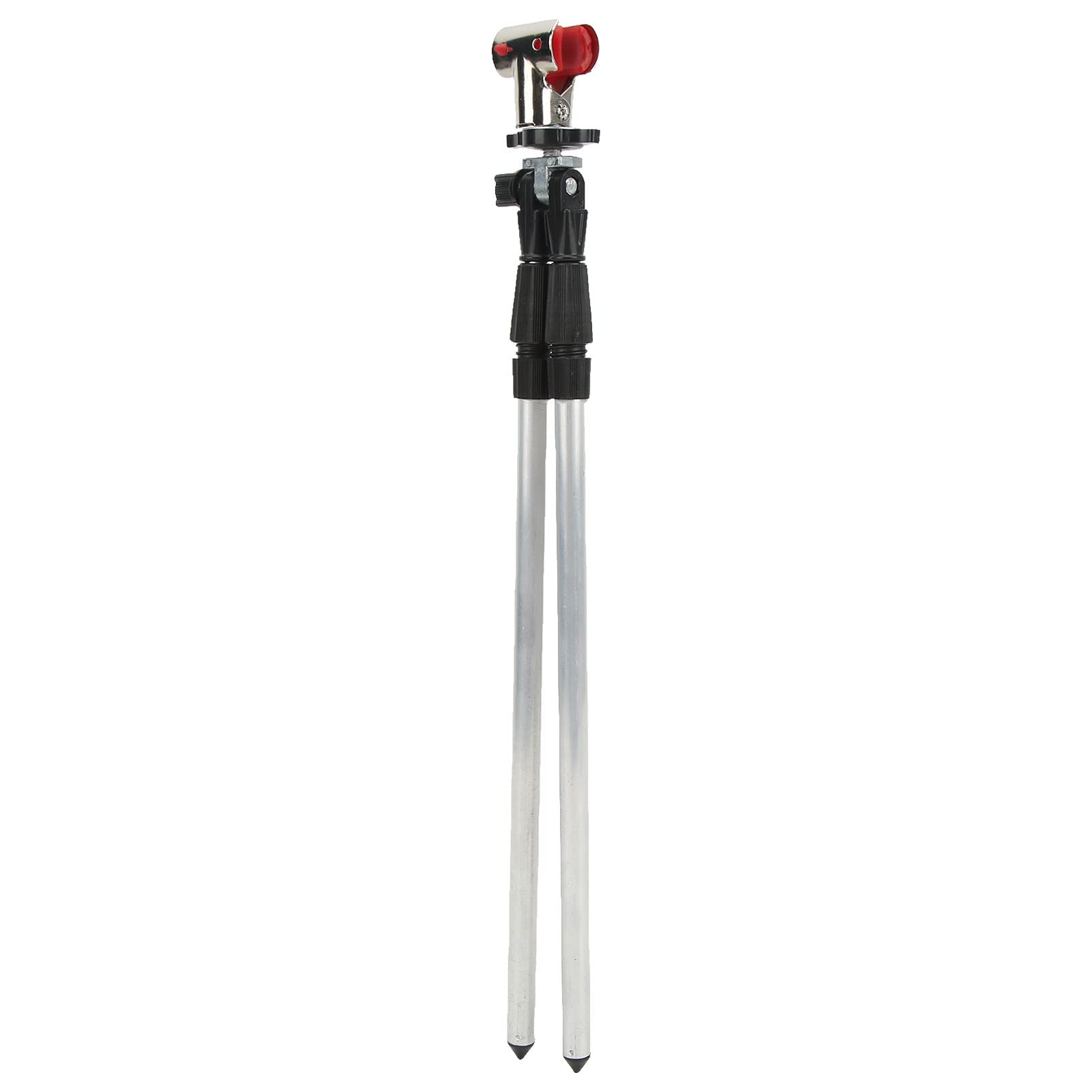SOONALL Aluminum Alloy Fishing Rod Holder - Heavy Duty Windproof Fishing Pole Stand for Beach, Lake & River Fishing - Stable Ground Support for Saltwater & Freshwater Anglers