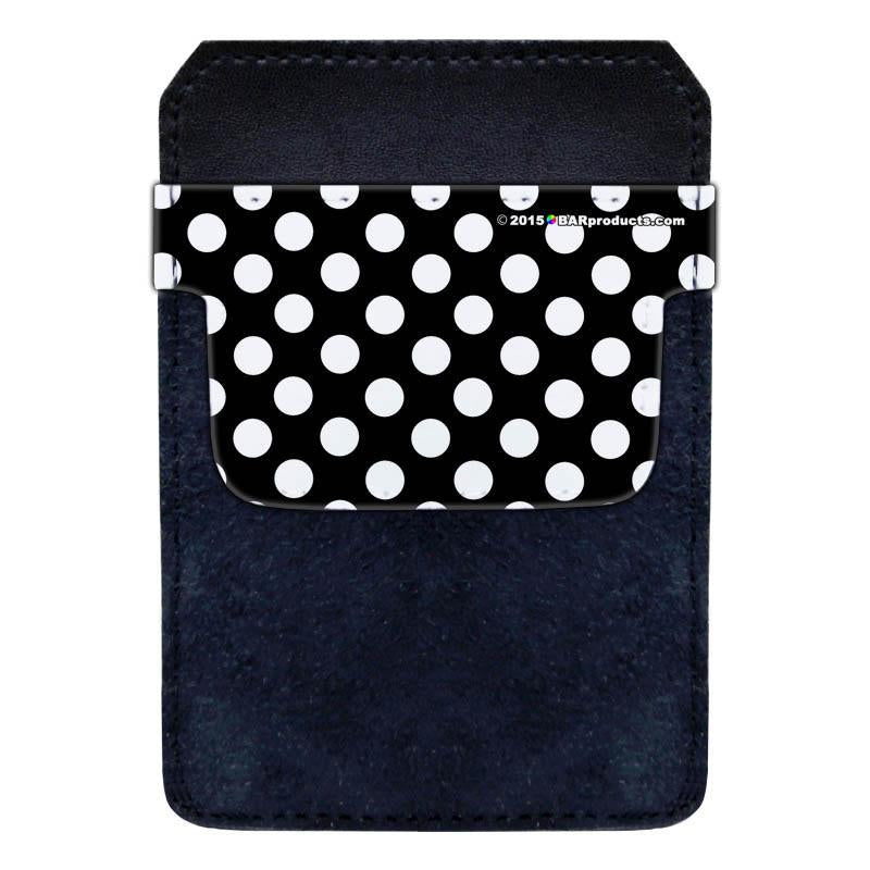 DekoPokit™ Black and White Polka Dot Bottle Opener - Back Pocket Protector for Keys & Cards - Perfect for Bars, Parties, and Outdoor Adventures