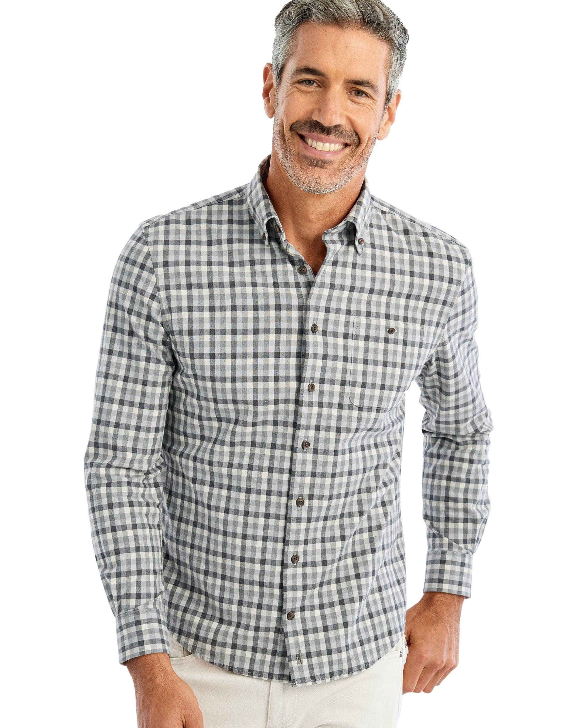 Johnnie-O Coen Hangin' Out Button Up Shirt for Men | Casual Hawaiian Aloha Shirt | Perfect for Beach, Vacation & Summer Outfits
