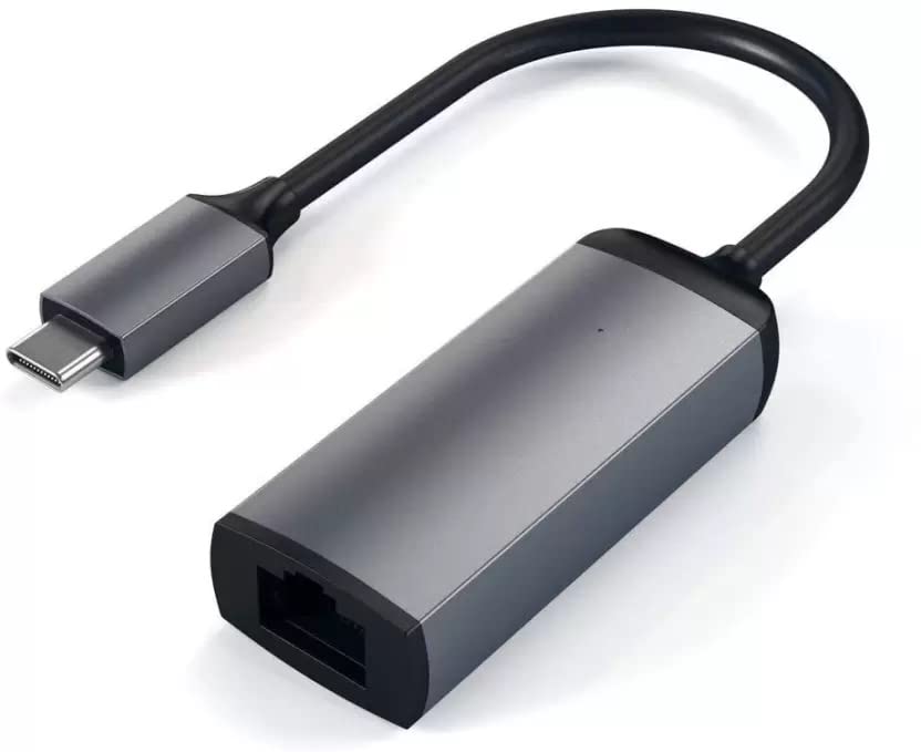 Hi-Lite Essentials USB 3.1 Type C to RJ45 Gigabit Ethernet LAN Adapter - Compatible with MacBook Pro, MacBook Air M1, Thunderbolt 3 & USB-C Devices - Fast Wired Internet Connection for Home Office, Gaming & Streaming