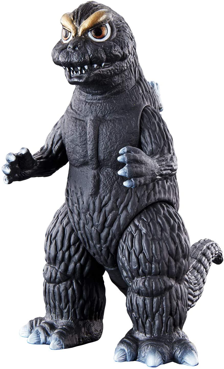 **Bandai Godzilla Movie Monster Series - Godzilla Kun Plush Doll, Theatrical Godziban Vinyl Figure Toy for Kids & Collectors | Perfect for Playtime, Display & Gifts**
