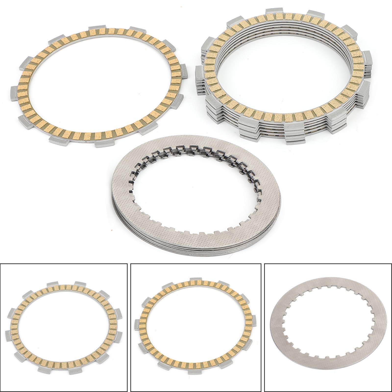 High-Performance Clutch Kit with Steel & Friction Plates for Suzuki VS VL VZ 400 750 800 Boulevard Motorcycles - Perfect for Smooth Gear Shifting & Enhanced Durability on Road Trips