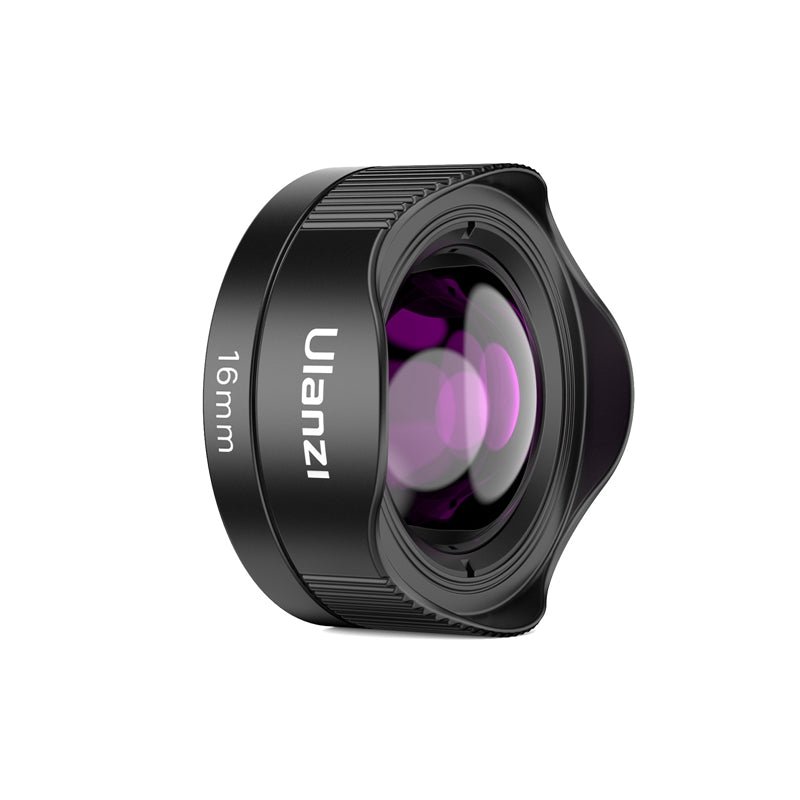 Ulanzi 4-in-1 Phone Camera Lens Kit for iPhone, Samsung & Android - Wide Angle, Macro, Fisheye & Telephoto Lenses - Perfect for Travel, Vlogging & Photography Enthusiasts