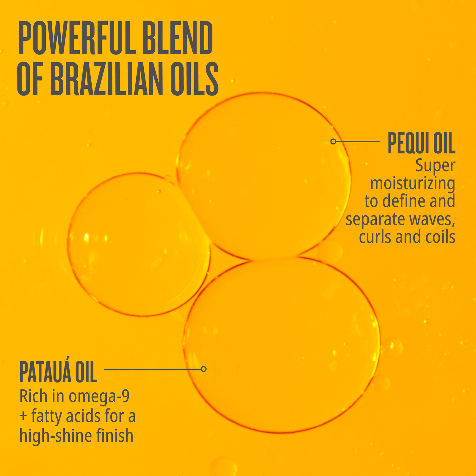 Brazilian Glossy™ Nourishing Hair Oil - 100% Natural Hair Treatment for Shine & Growth | Perfect for Dry, Damaged & Curly Hair | Daily Use & Styling Essential